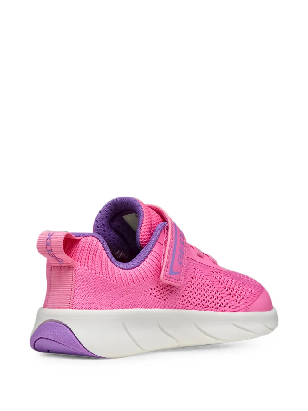 Geox Kids Foot-Run mesh touch-strap sneakers Roze