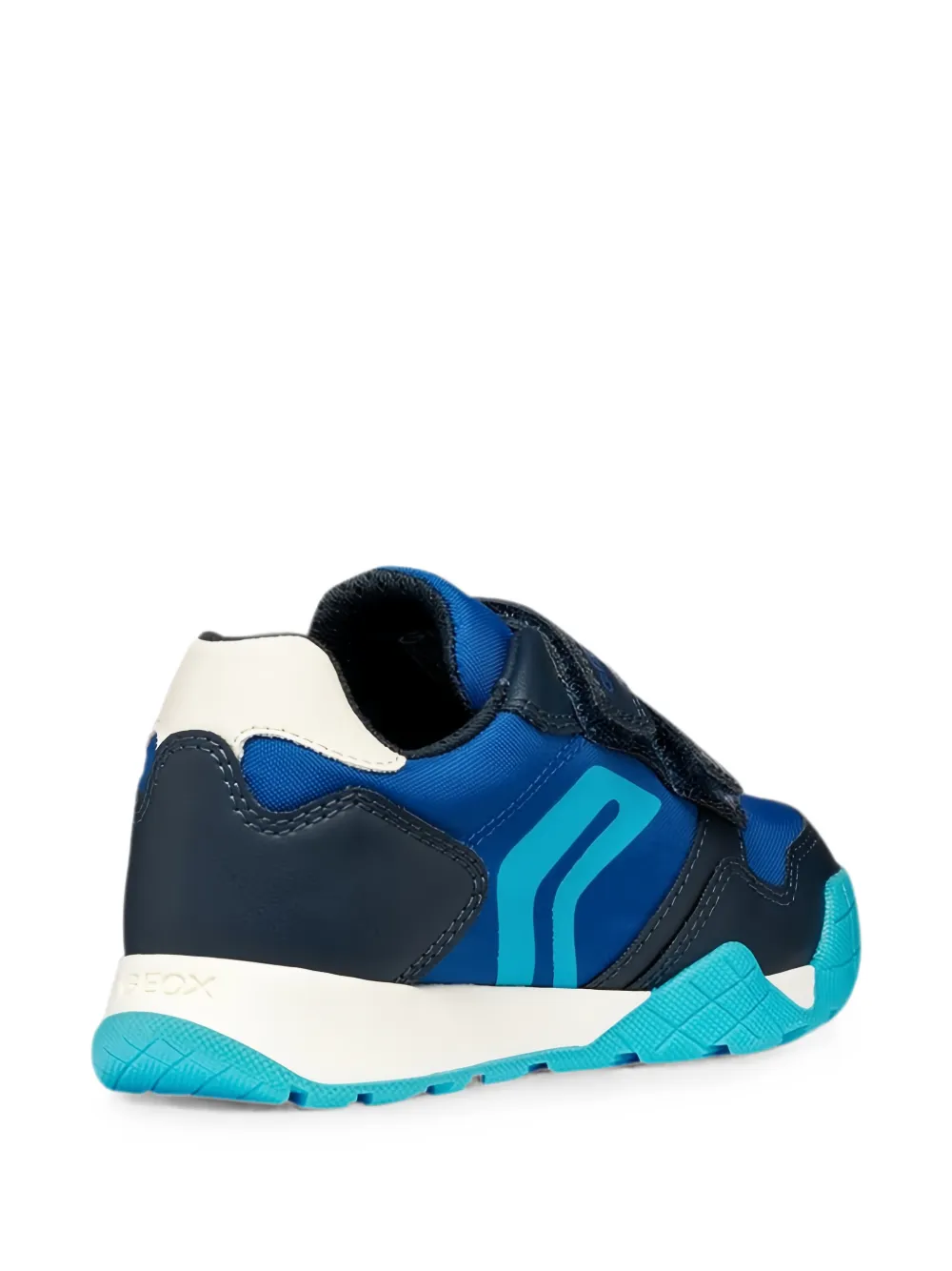 Geox Kids Rann-E touch-strap sneakers Blauw