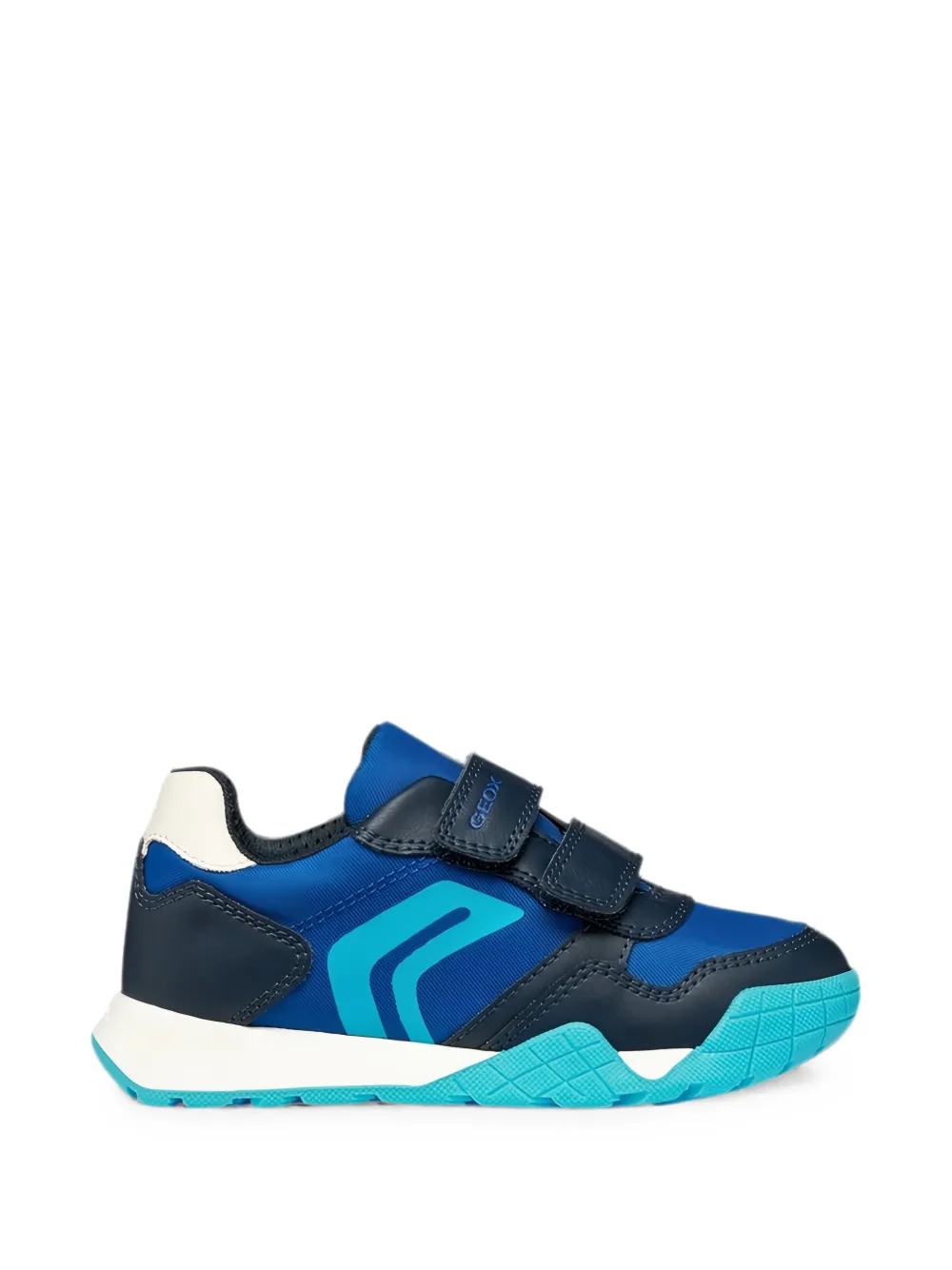 Geox Kids Rann-E touch-strap sneakers Blauw