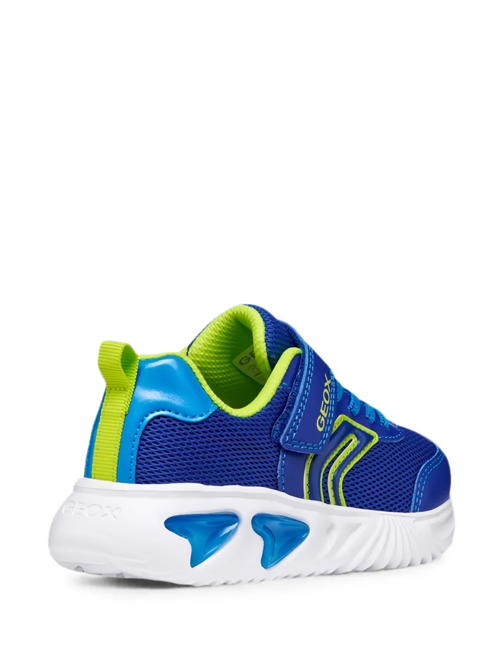 Geox Kids Assister touch-strap sneakers Blauw