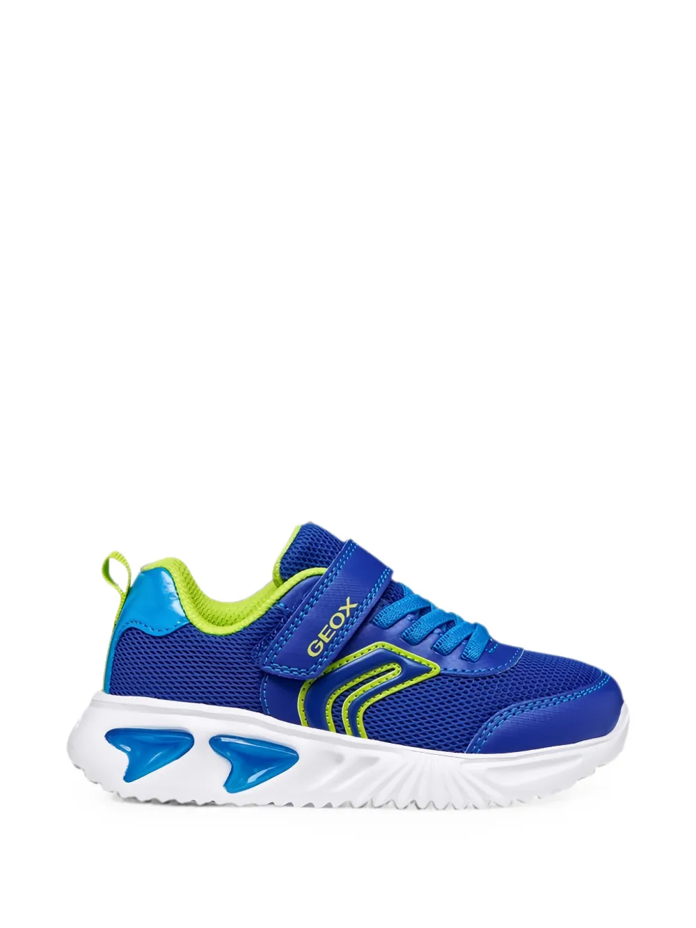 Geox Kids Assister touch-strap sneakers Blauw