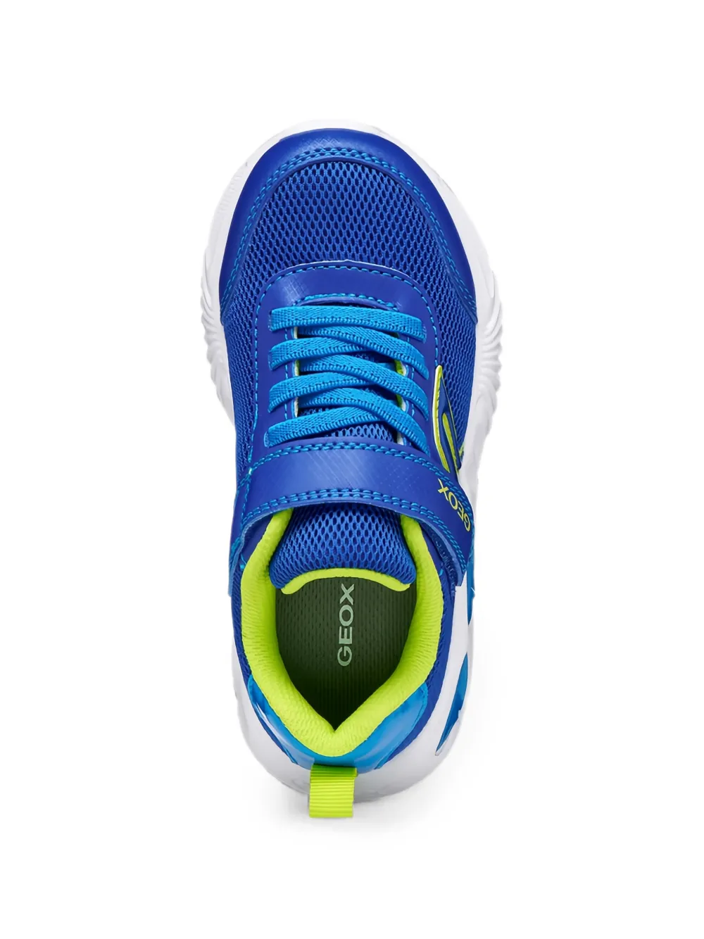 Geox Kids Assister touch-strap sneakers Blauw