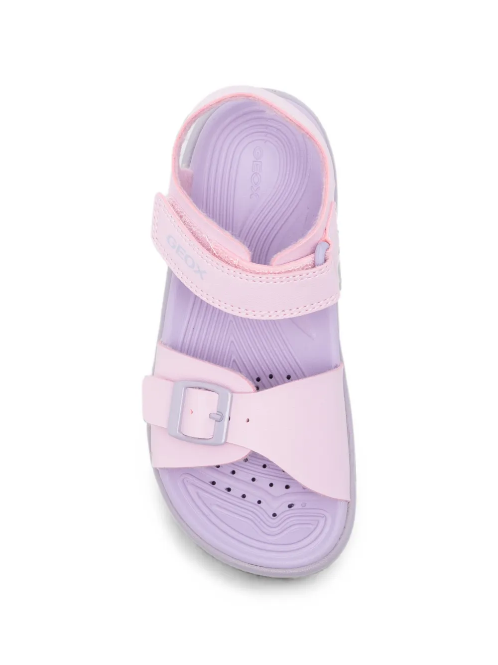 Geox Kids Fusbetto touch-strap buckle-fastening sandals Roze