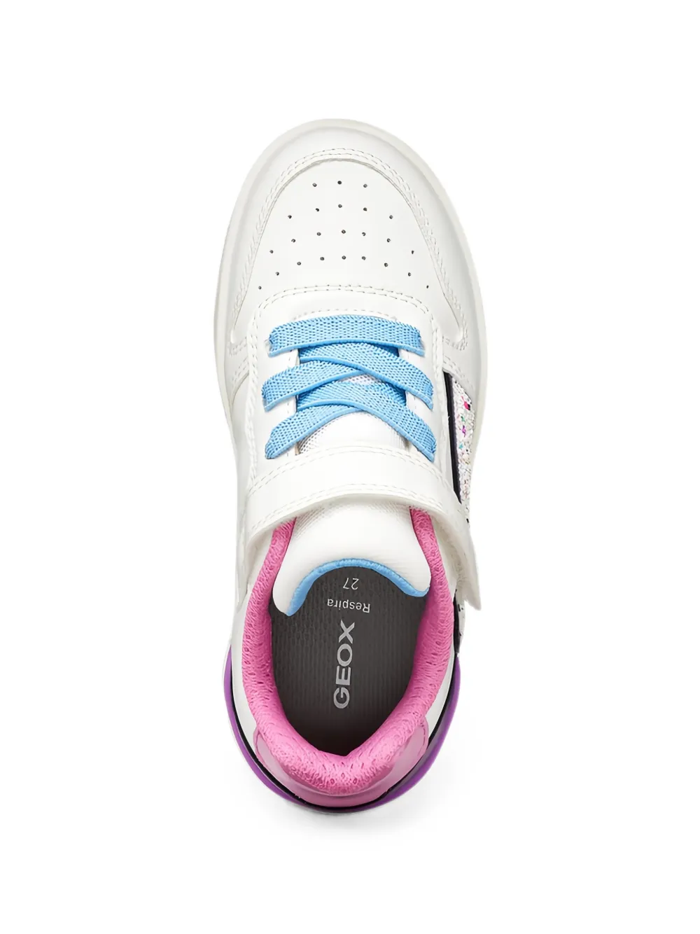 Geox Kids Washiba sneakers Wit