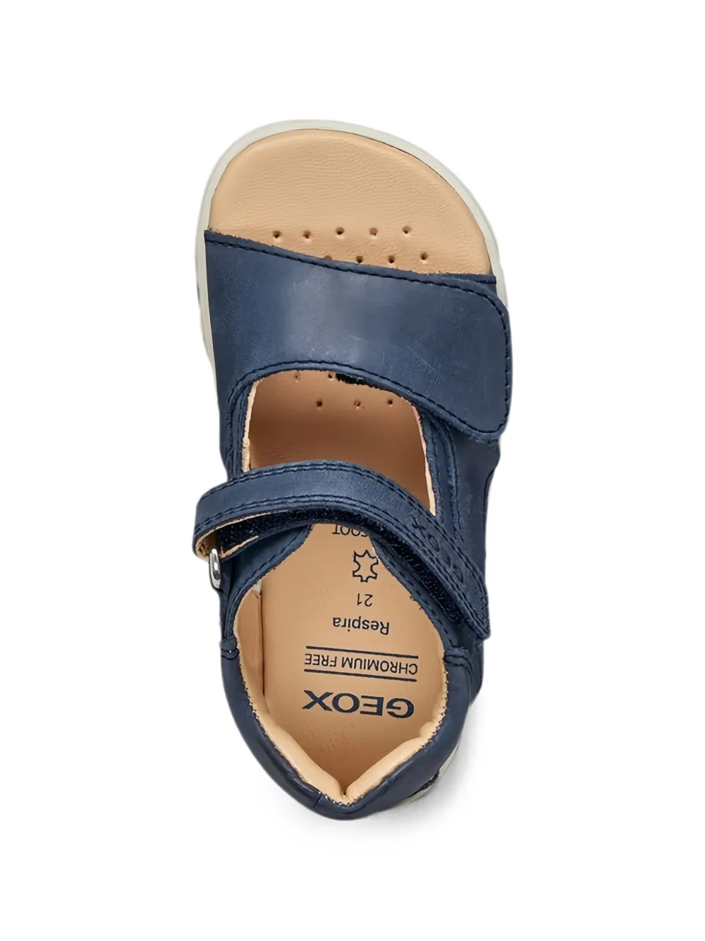 Geox Kids Steppieup touch-strap sandals Blauw