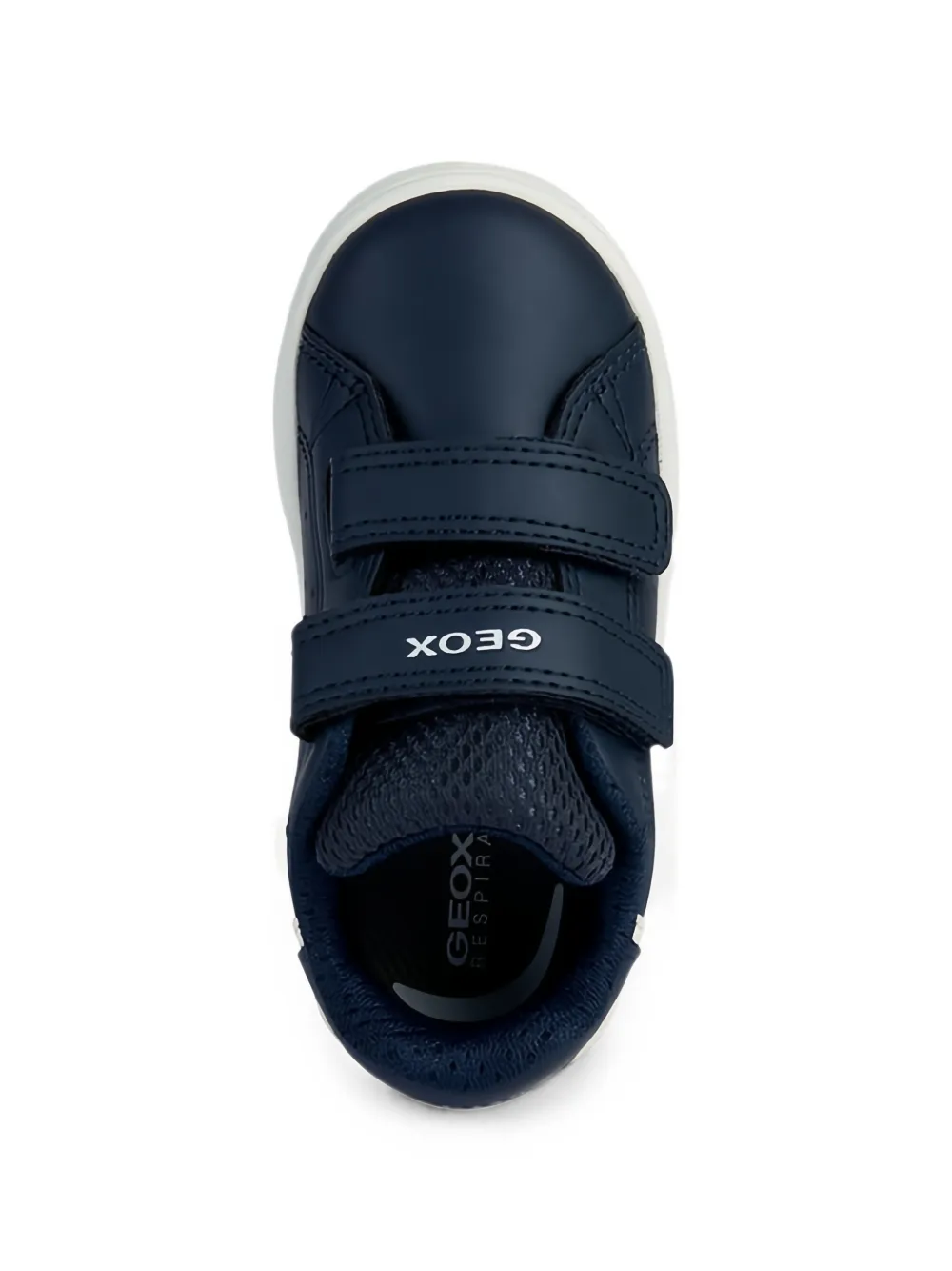 Geox Kids touch-strap perforated sneakers Blauw