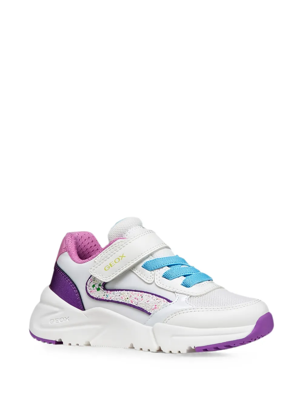 Geox Kids Sneakers Loftus con strappo - Bianco