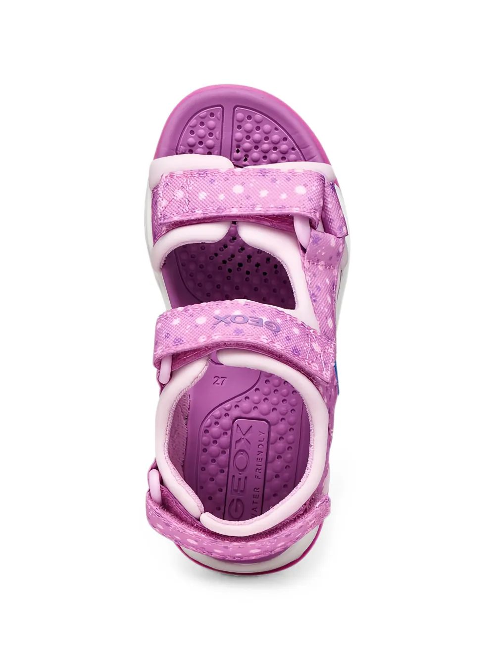 Geox Kids touch-strap sandals Paars