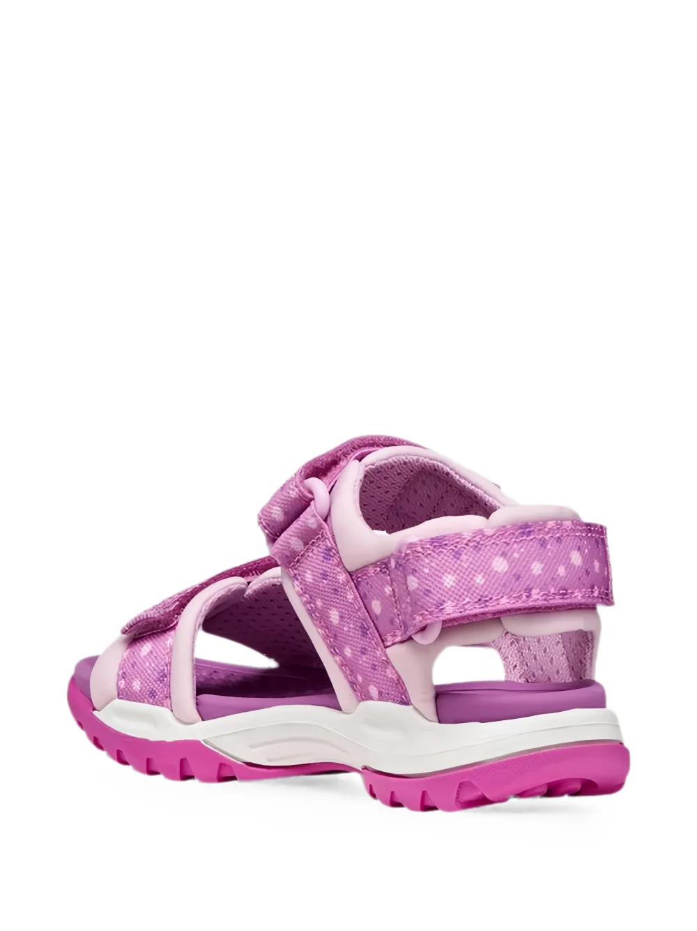 Geox Kids touch-strap sandals Paars