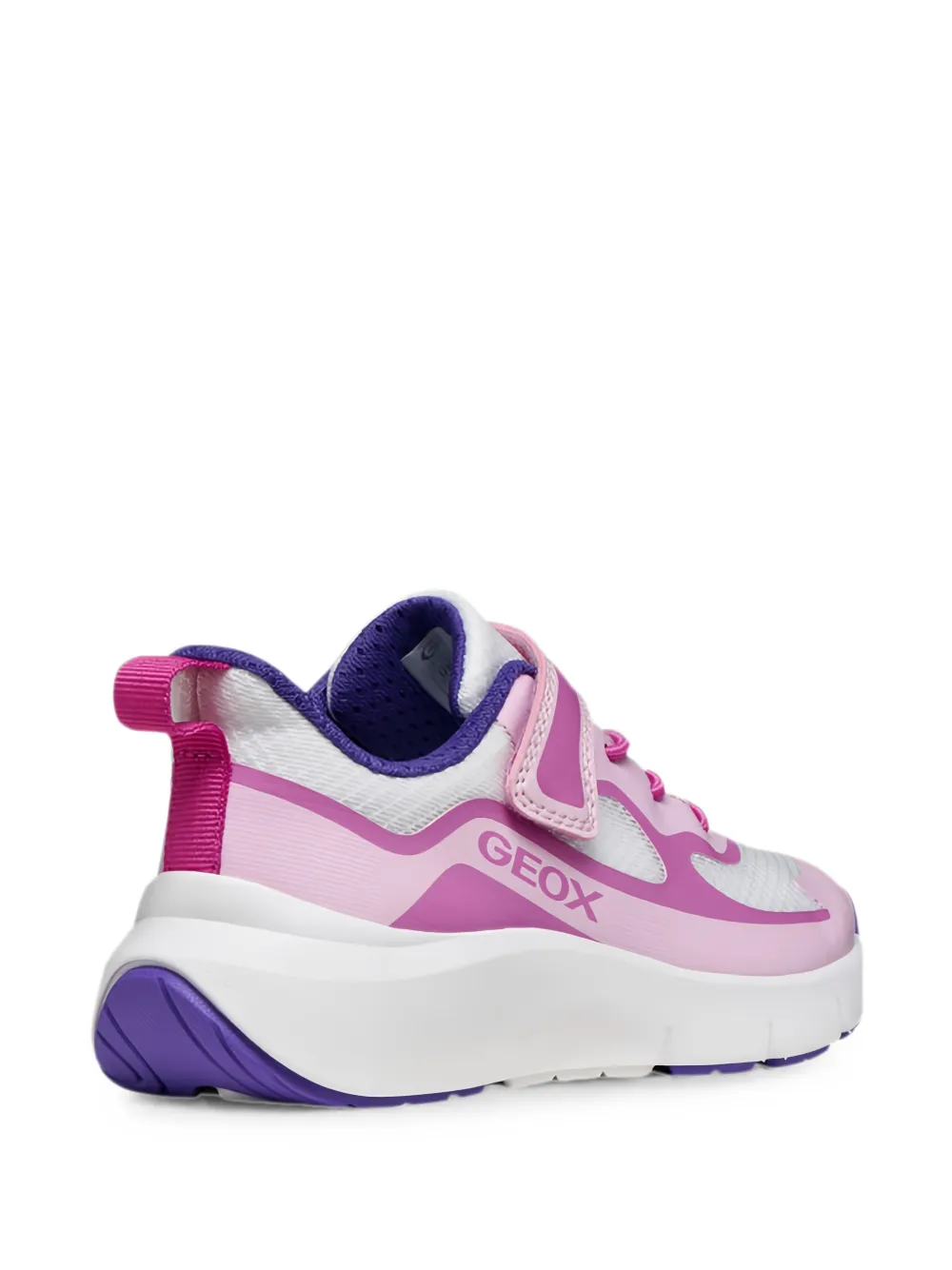 Geox Kids Pro-Ran touch-strap sneakers Wit
