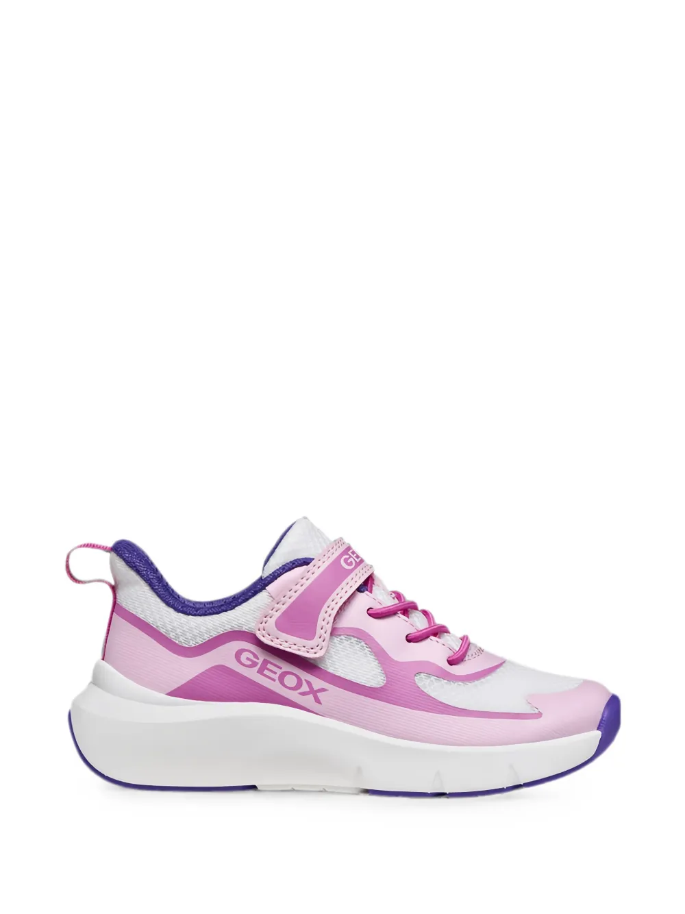 Geox Kids Pro-Ran touch-strap sneakers Wit