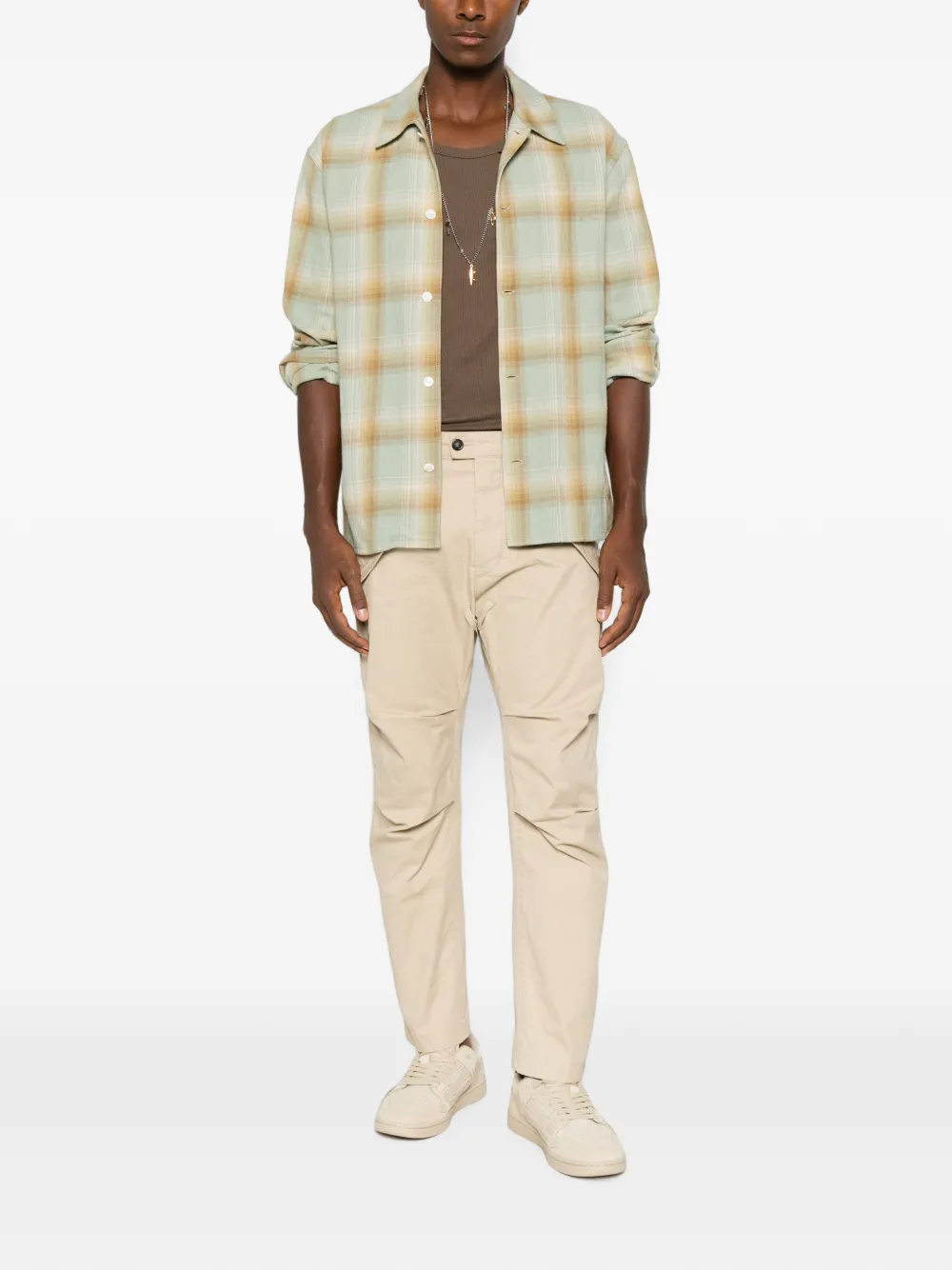 DSQUARED2 Broek met klepzakken Beige