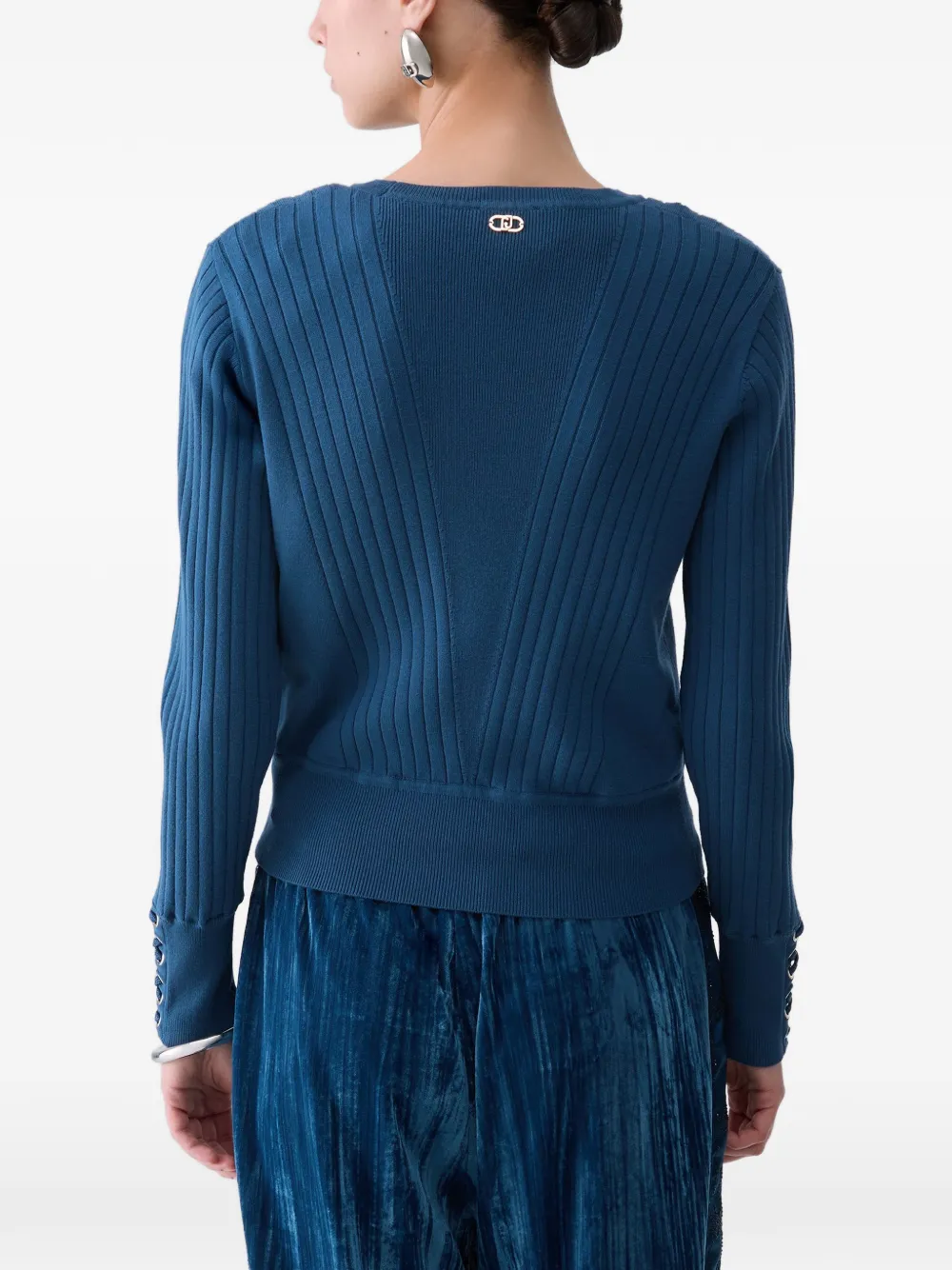LIU JO Trui met veters Blauw