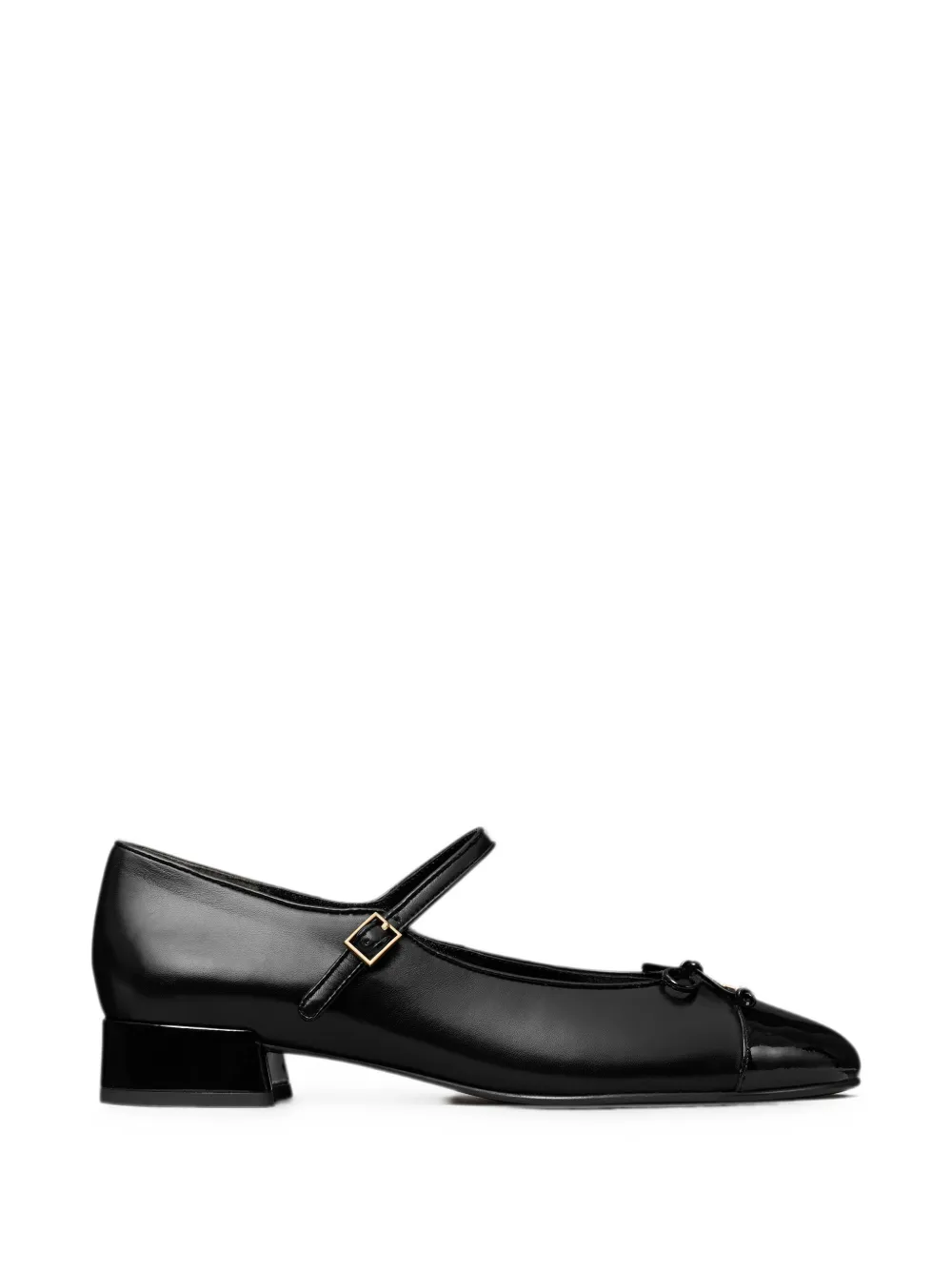 Tory Burch Ballerine con punta a contrasto - Nero
