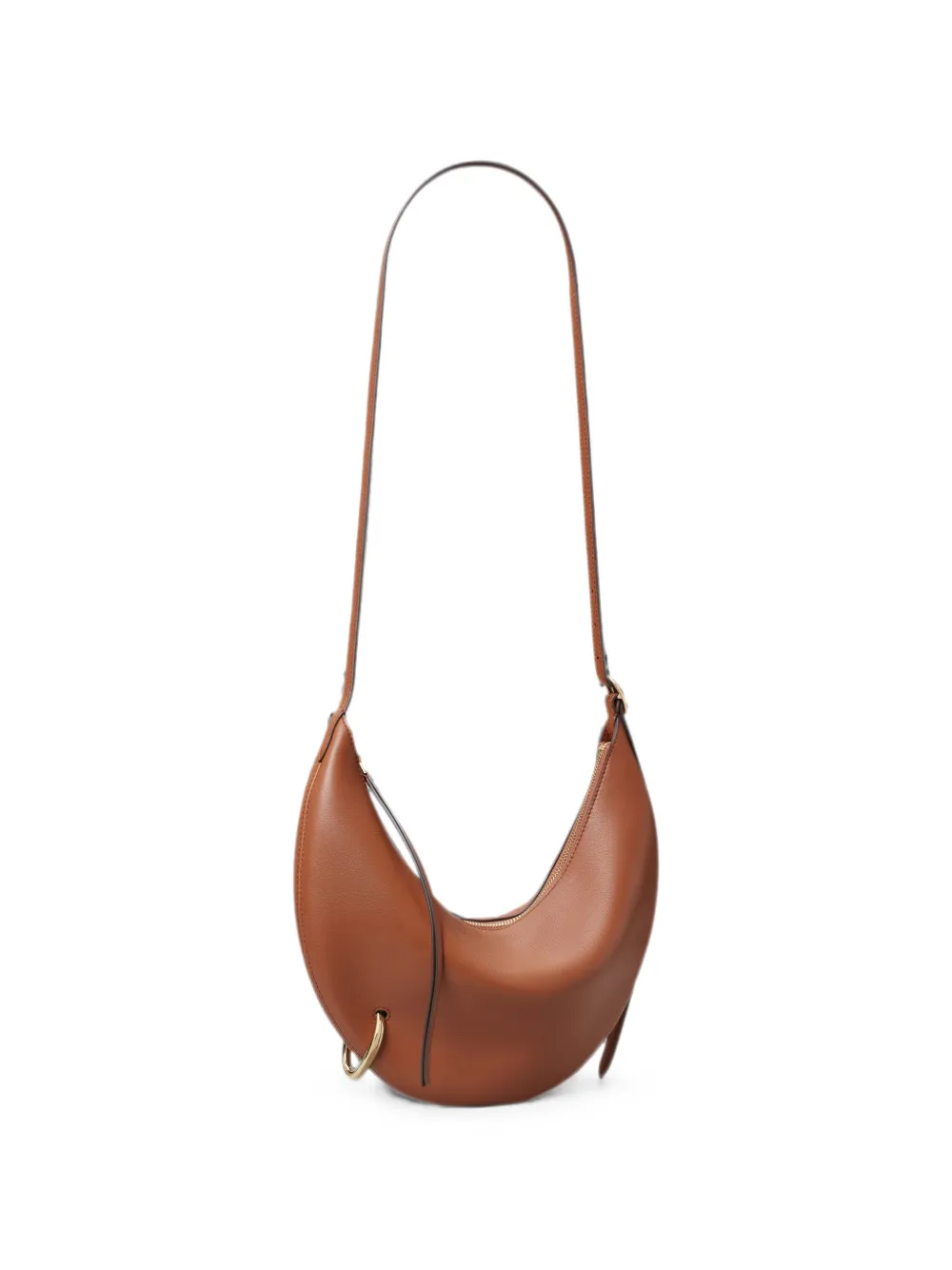 Tory Burch Pierced schoudertas Bruin