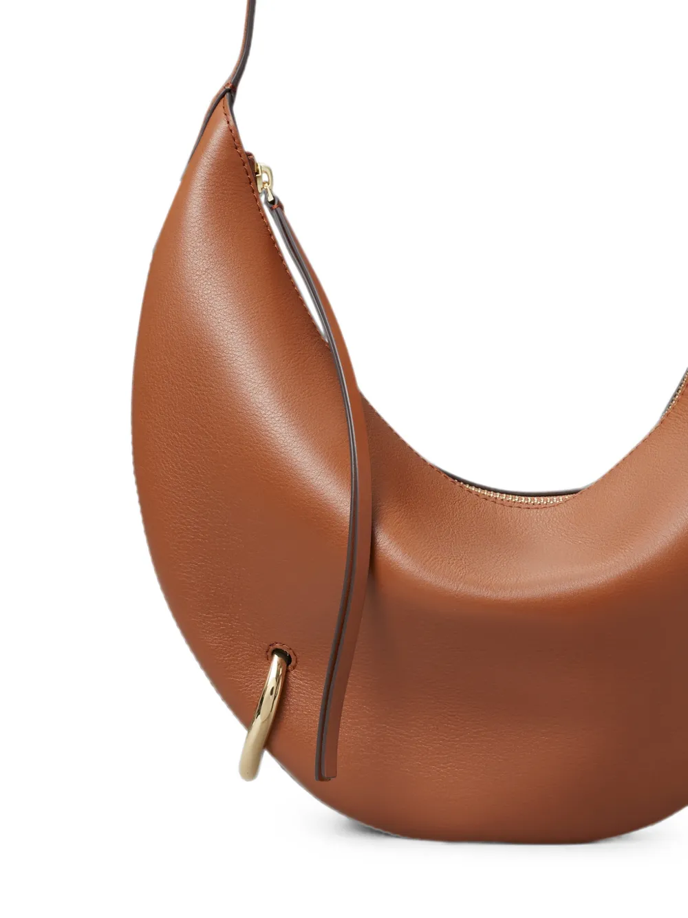 Tory Burch Pierced schoudertas Bruin