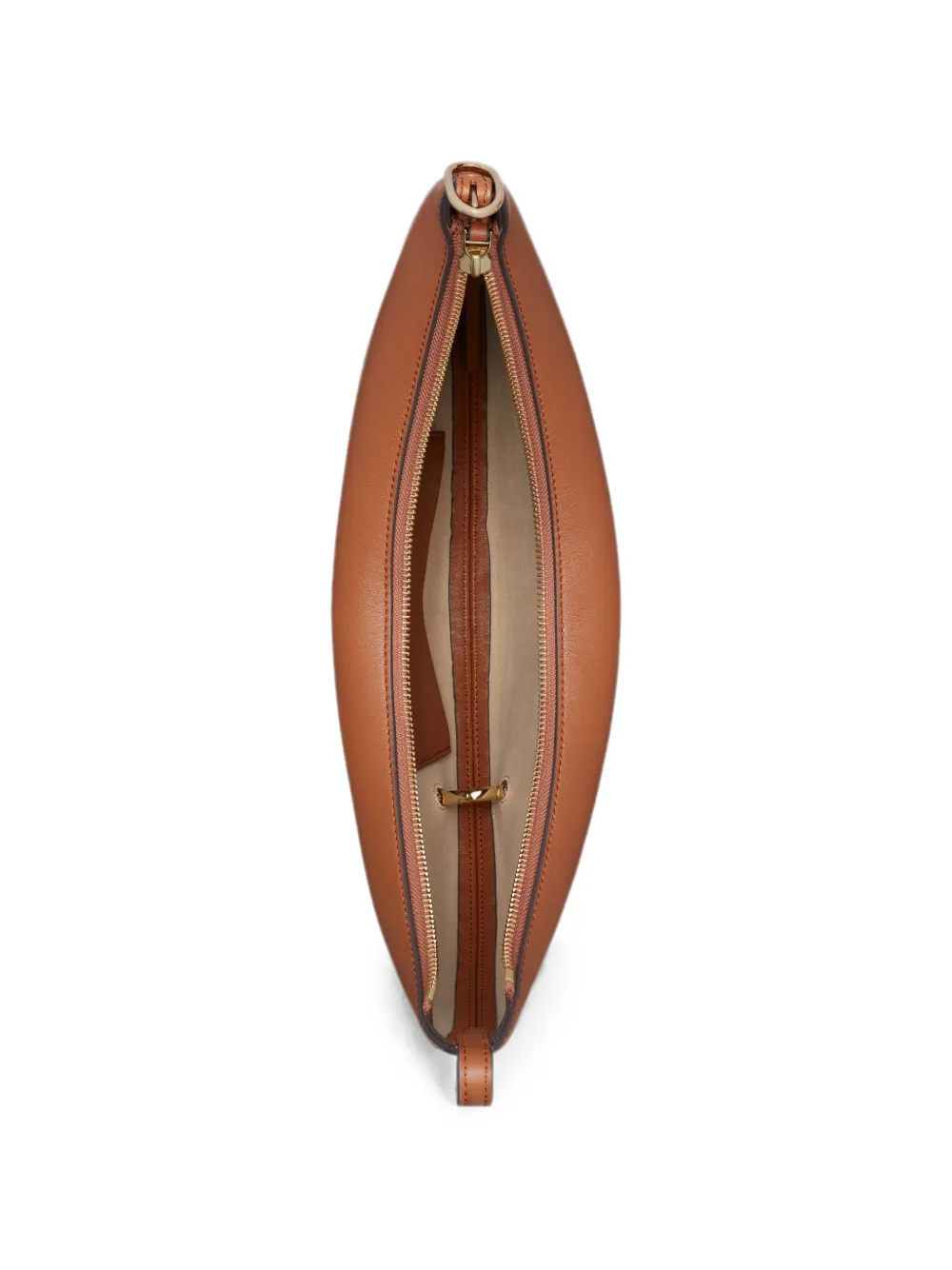 Tory Burch Pierced schoudertas Bruin