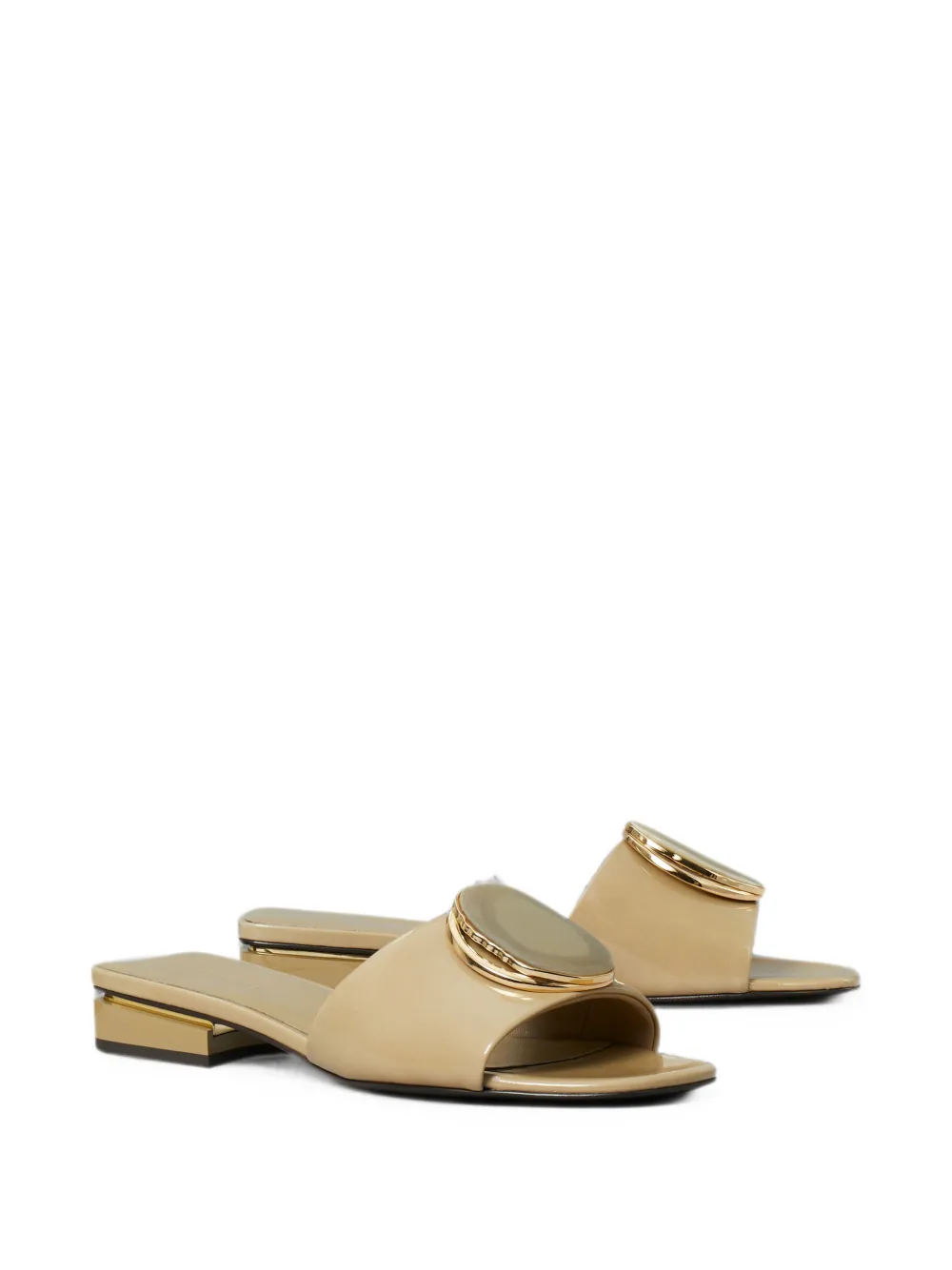 Tory Burch Patos slippers Beige
