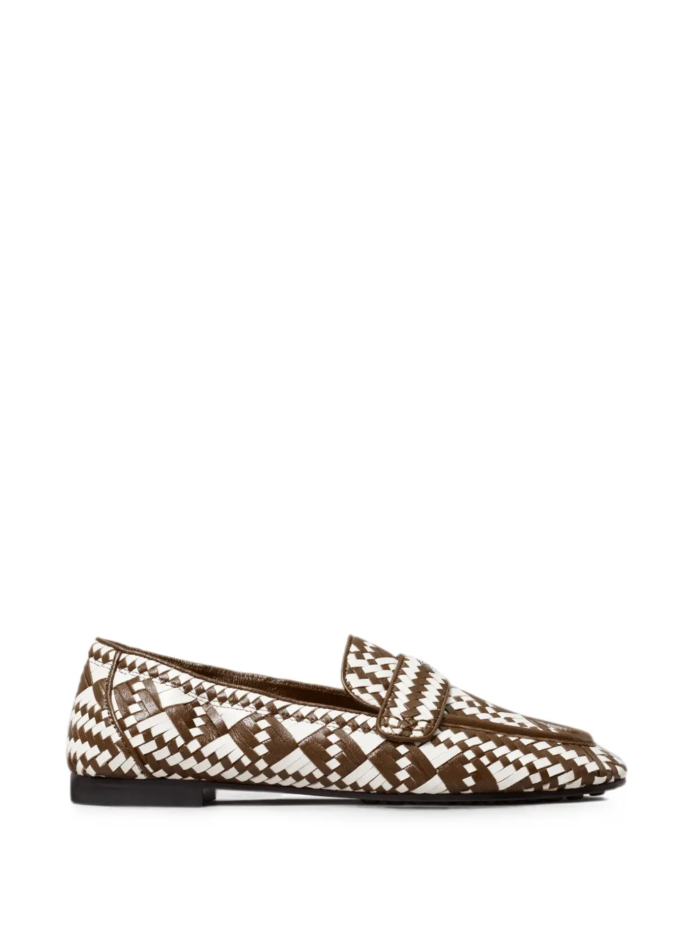 Tory Burch woven Ballet loafers - Brown