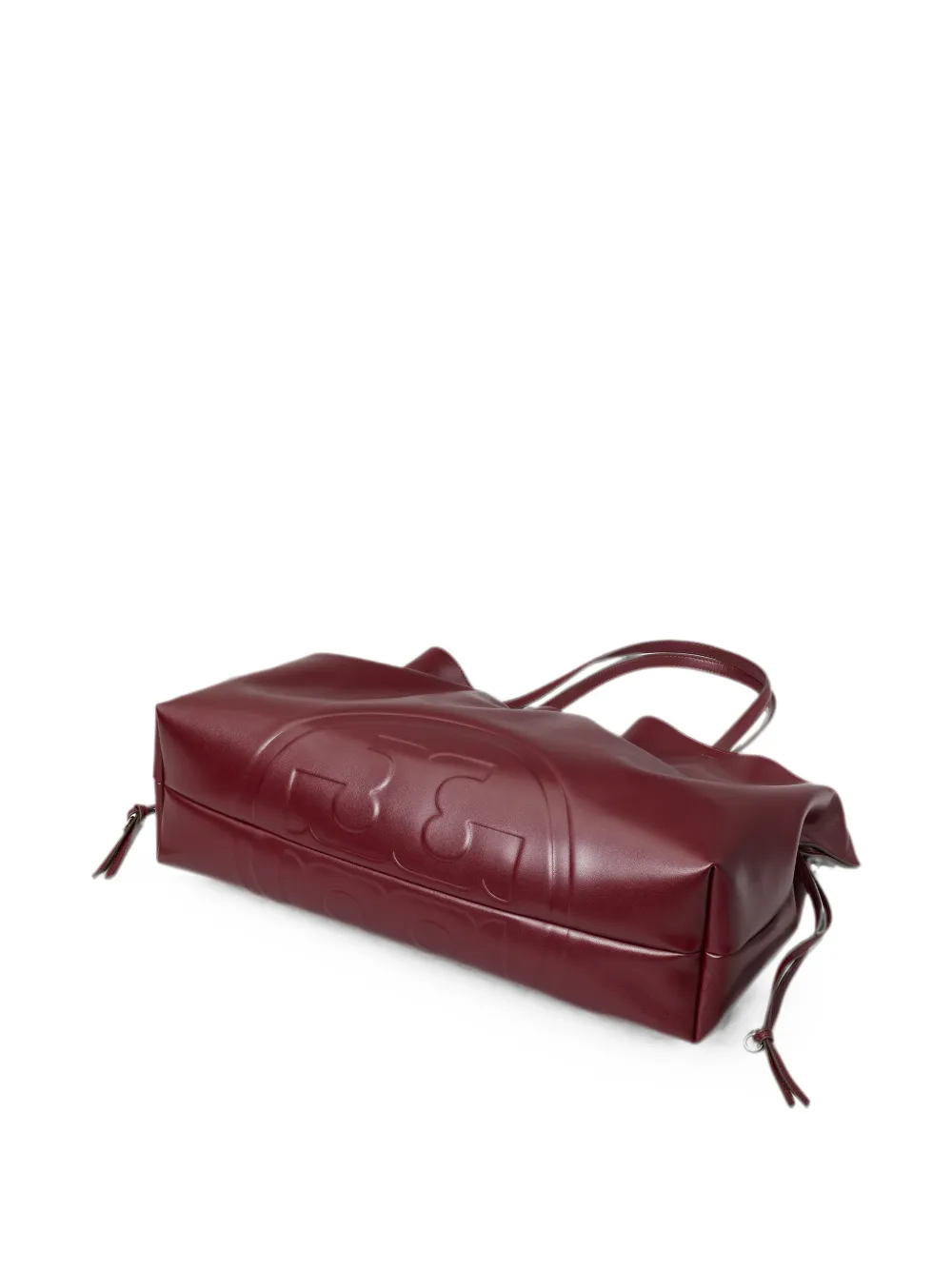 Tory Burch Ella shopper met logo-reliëf Rood