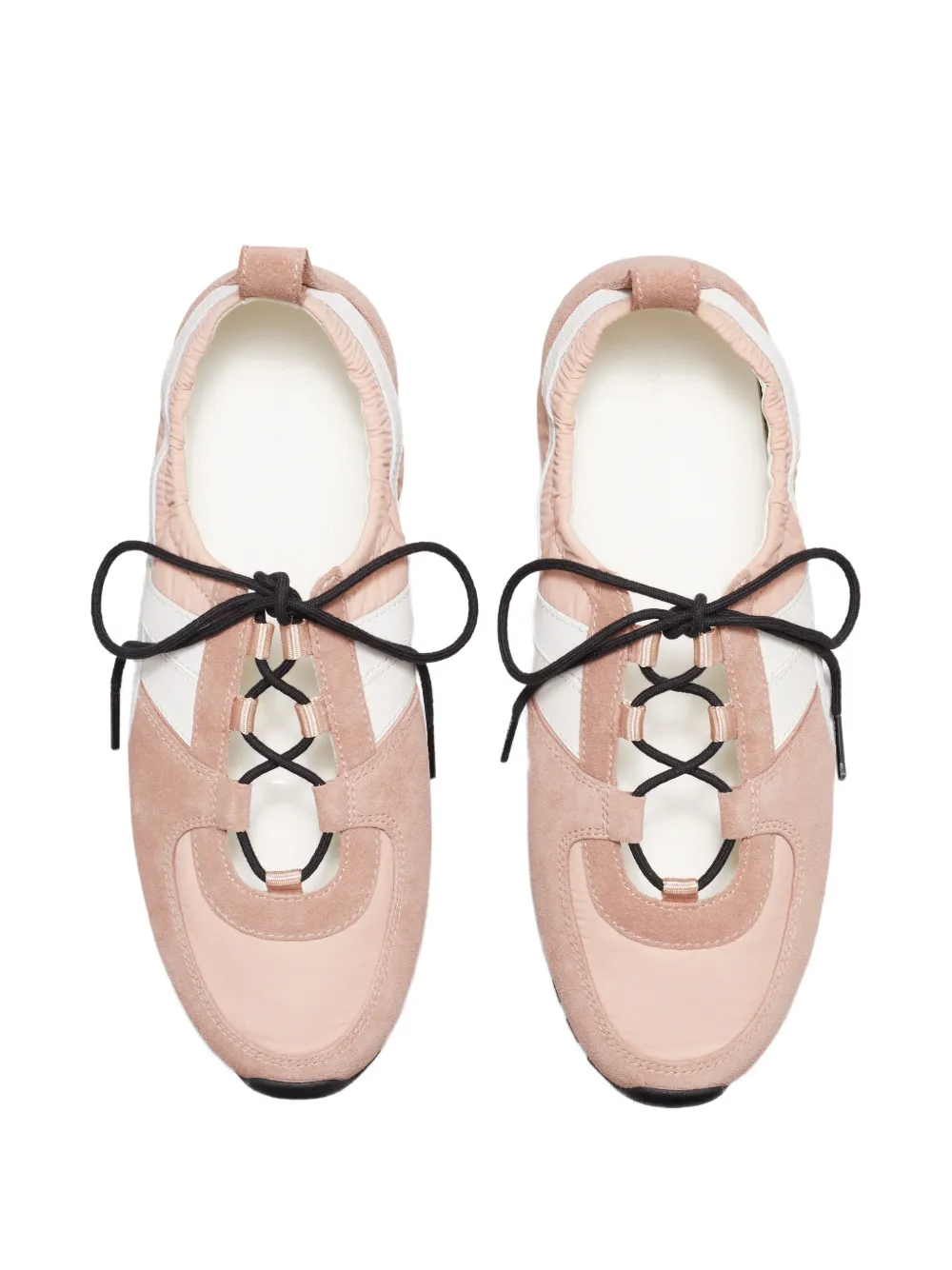 Tory Burch Hank ballerina sneakers Roze