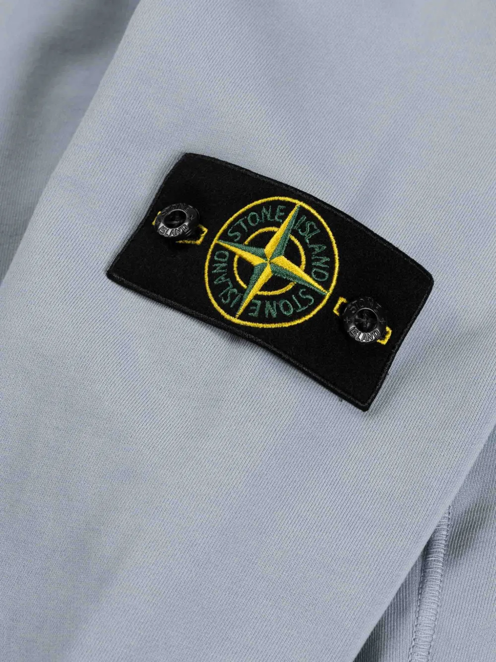 Stone Island Hoodie met Compass-logopatch Blauw