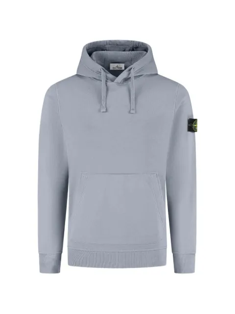 Stone Island sudadera con capucha y parche Compass