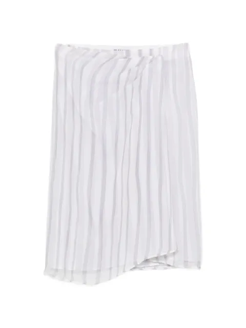 Jil Sander Pre-Owned 2000s striped midi skirt