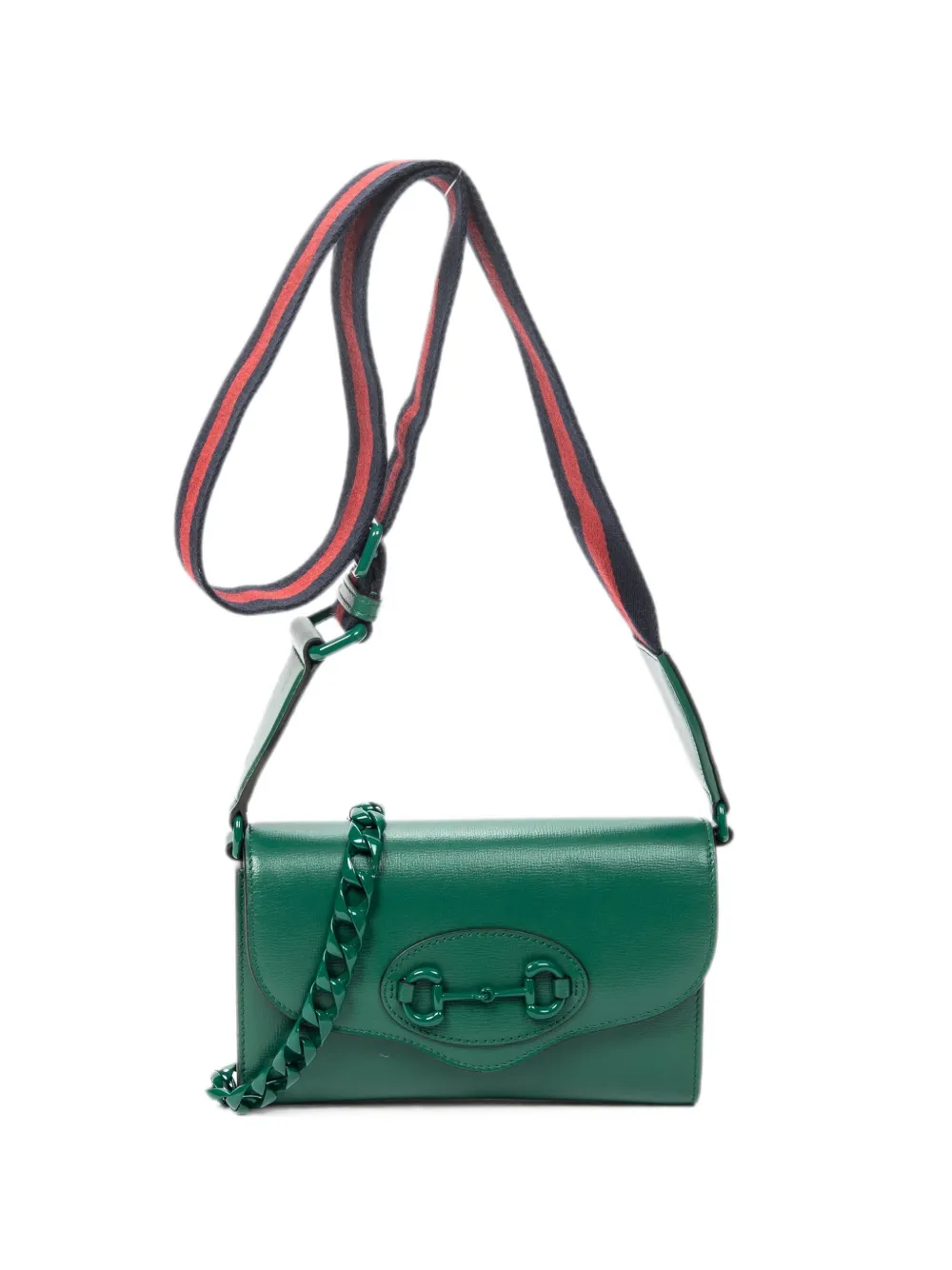 Gucci Pre-Owned Horsebit 1955 shoulder bag - Grün
