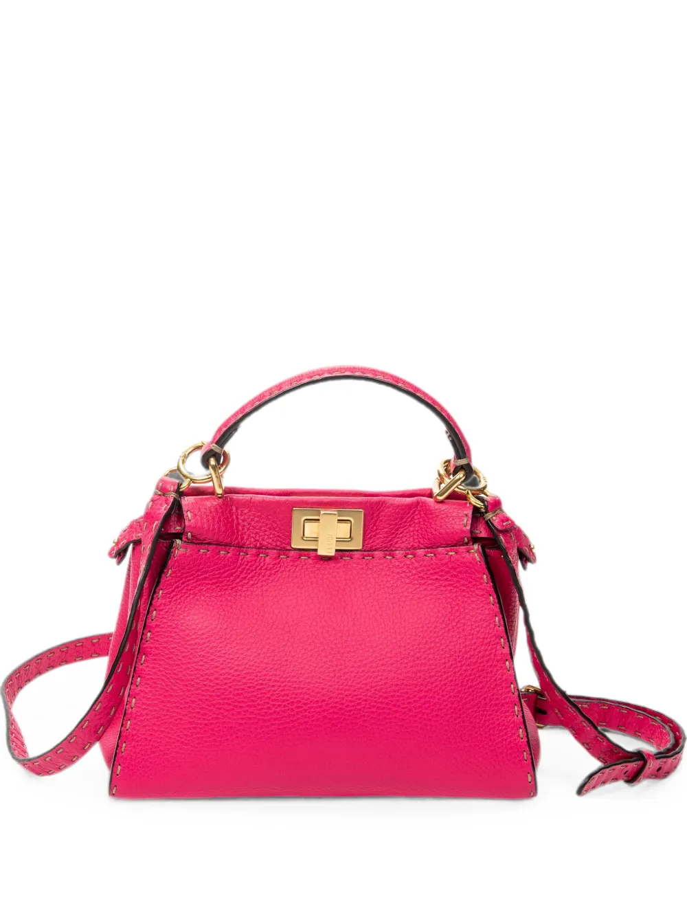 Fendi Pre-Owned mini Peekaboo tote bag - Pink