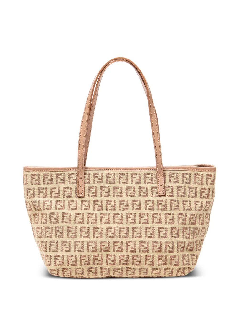 Fendi Pre-Owned small Zucca Roll tote bag - Neutrals