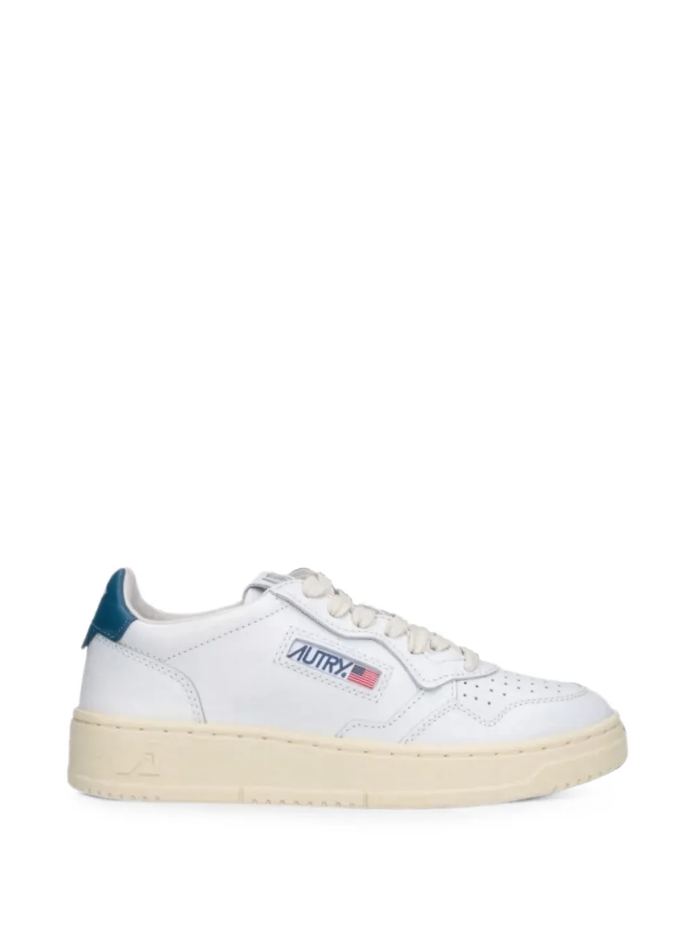Autry Medalist perforated sneakers Wit