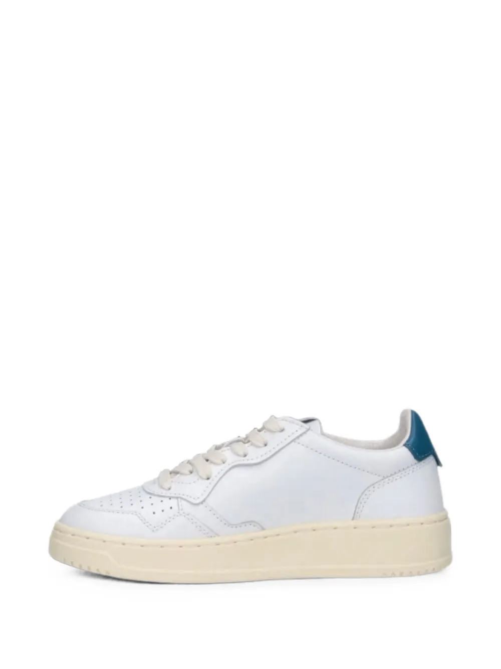 Autry Medalist perforated sneakers Wit