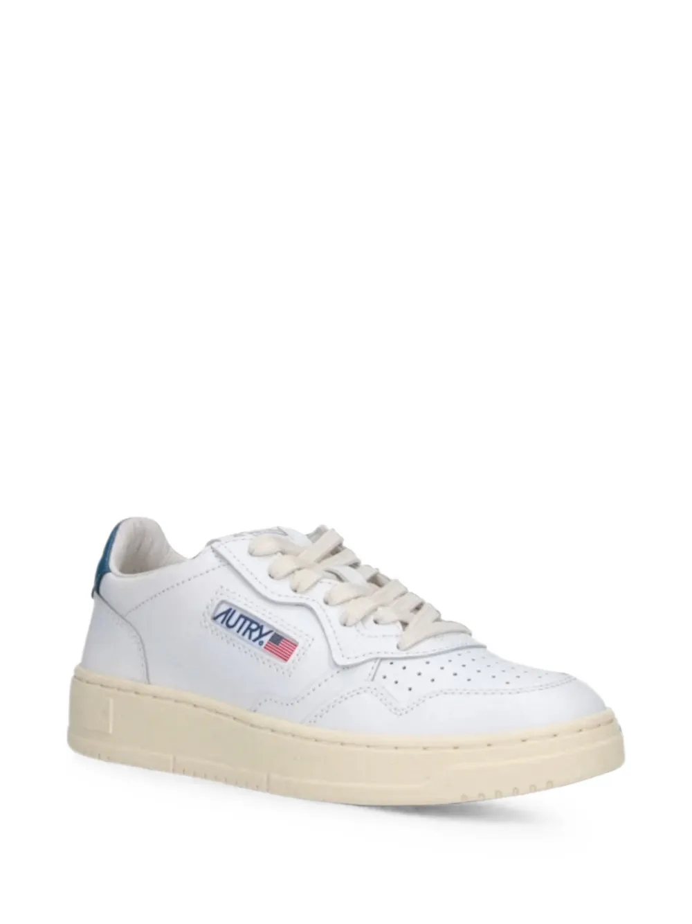 Autry Medalist perforated sneakers Wit
