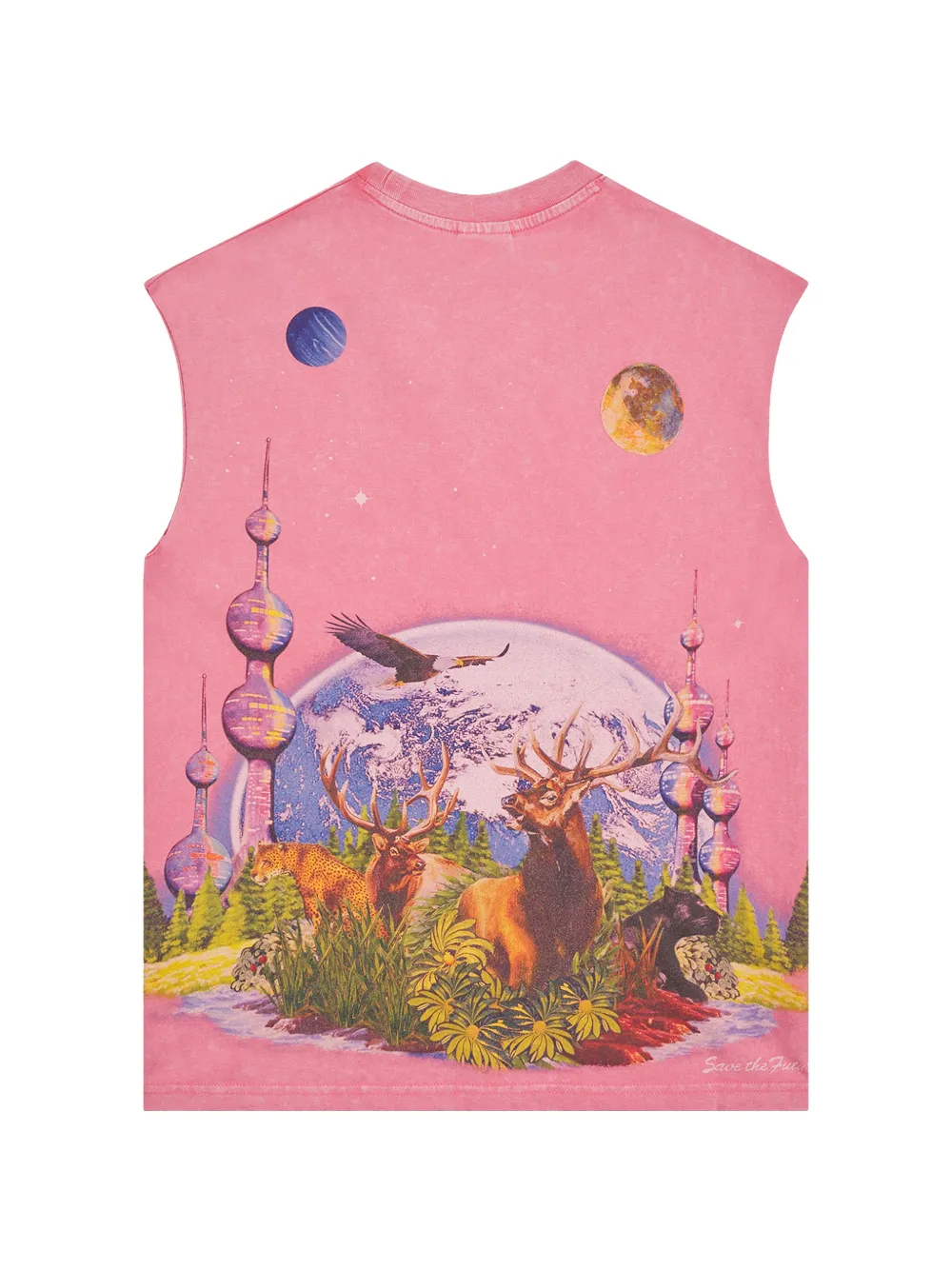 Billionaire Boys Club Memories tanktop Roze