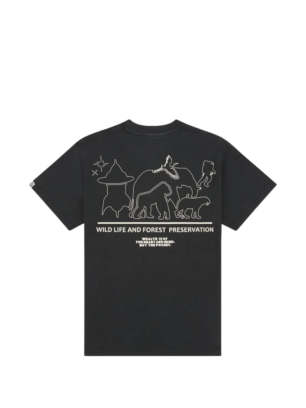 Billionaire Boys Club Species T-shirt met grafische print Zwart
