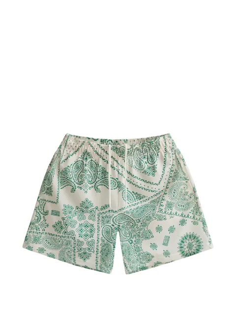 Bravest Studios paisley-print track shorts