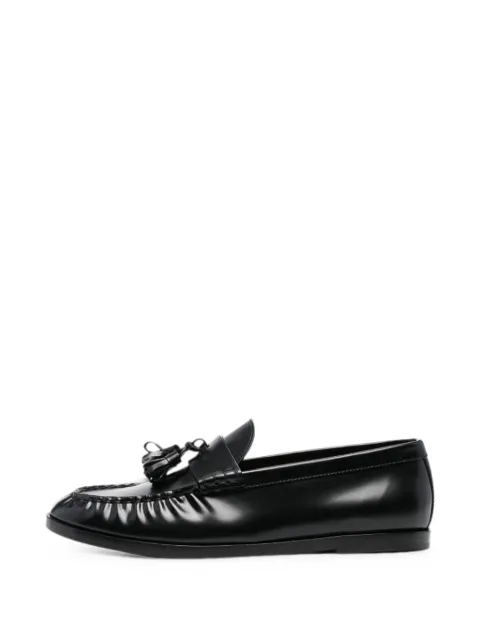 The Row tassel-detail leather loafers