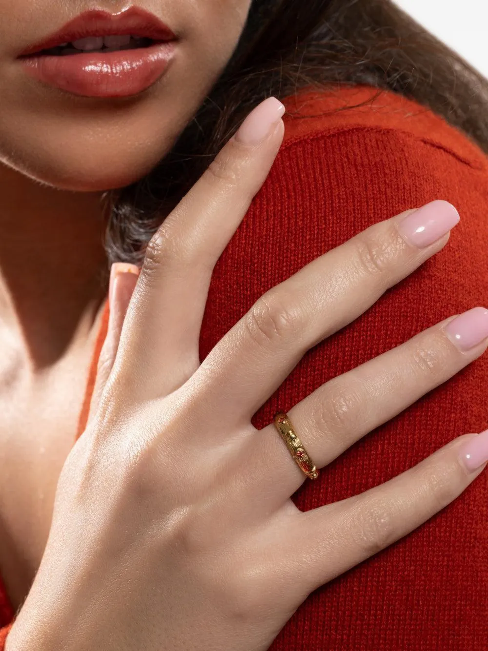 Gas Bijoux Bambini crystal-embellished ring