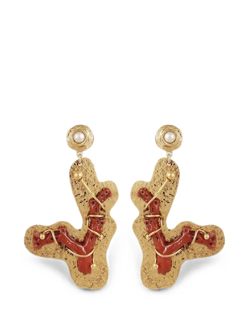 Gas Bijoux Formentera Earrings In Gold
