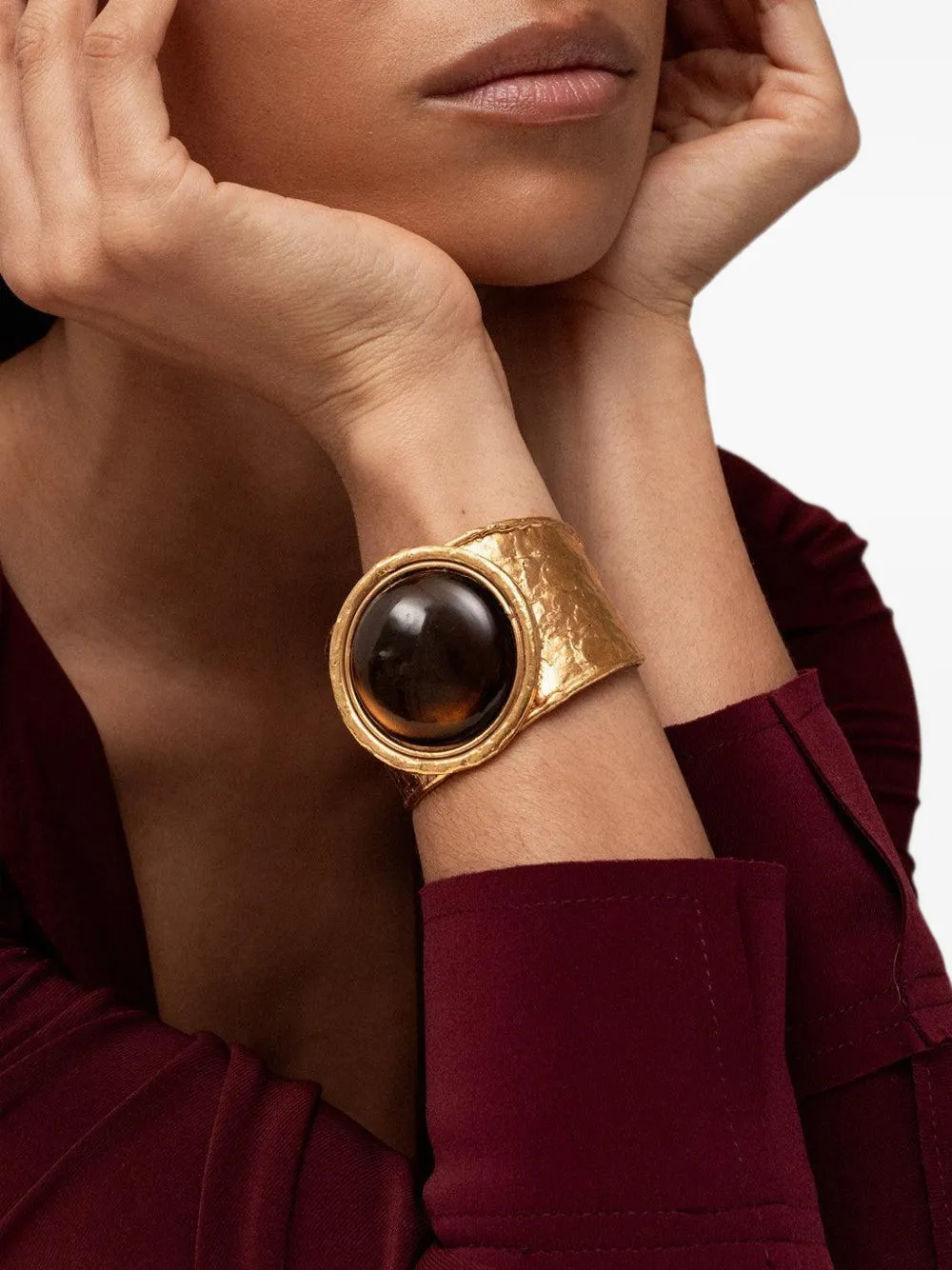 Sylvia Toledano Cuff Sphere bracelet - Oro