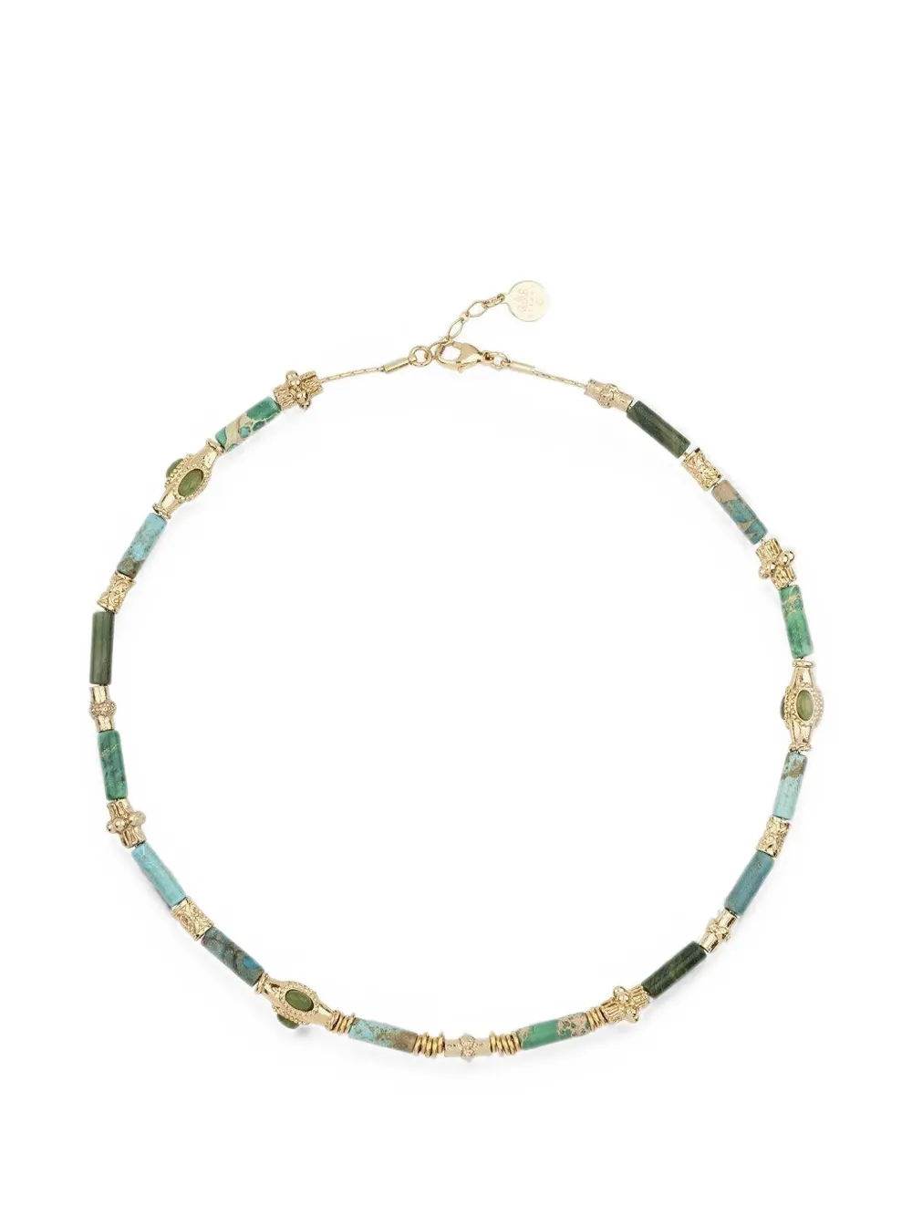Gas Bijoux Kali beaded necklace - Oro