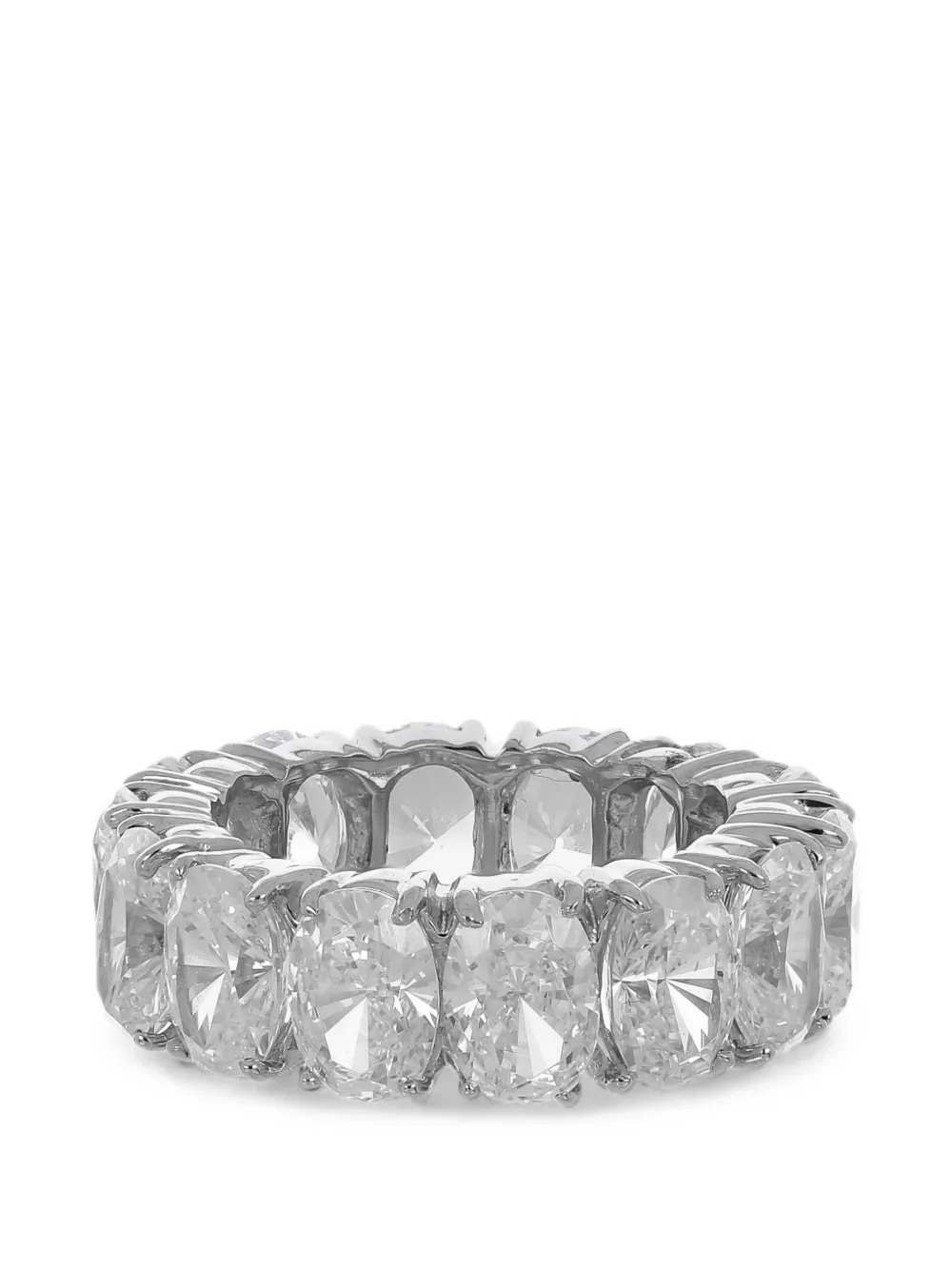Fantasia by Deserio Anello eternity con taglio ovale - Argento