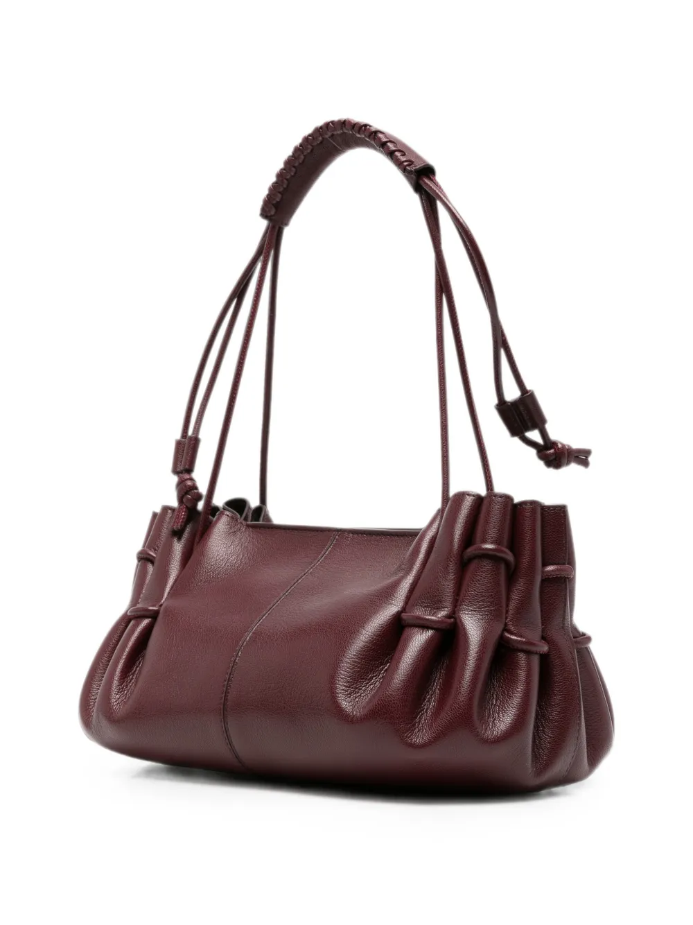 Hereu Shopper met ruches Rood