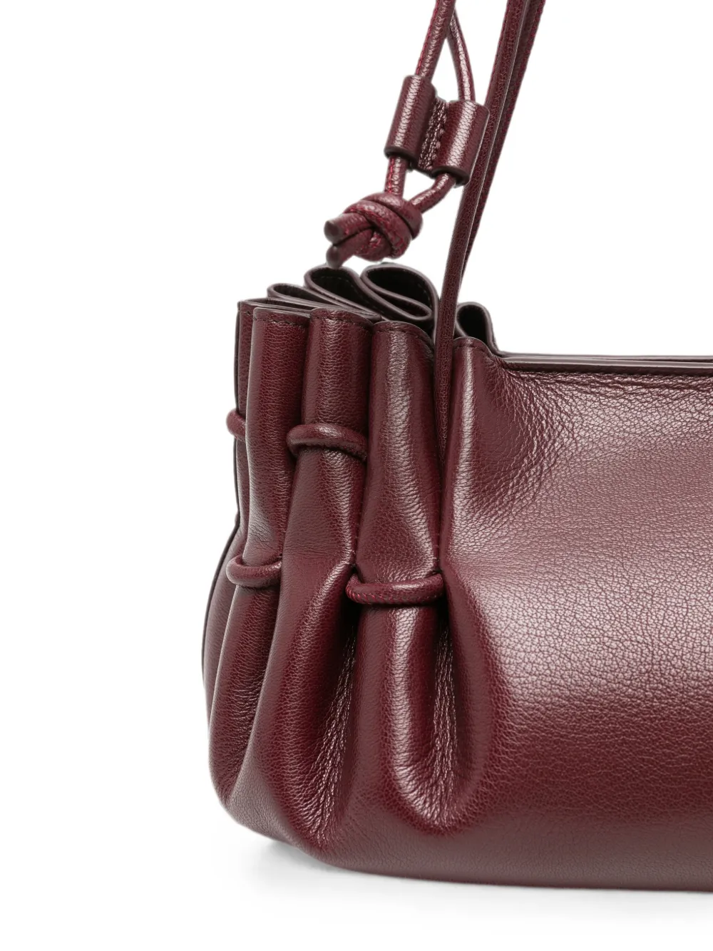 Hereu Shopper met ruches Rood