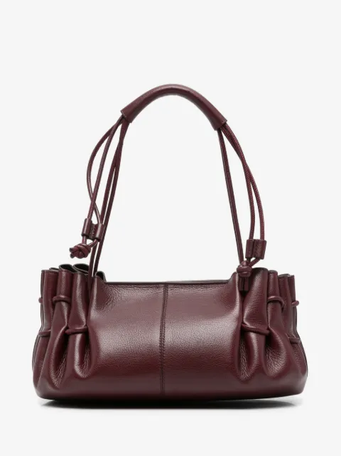 Hereu ruched leather tote bag