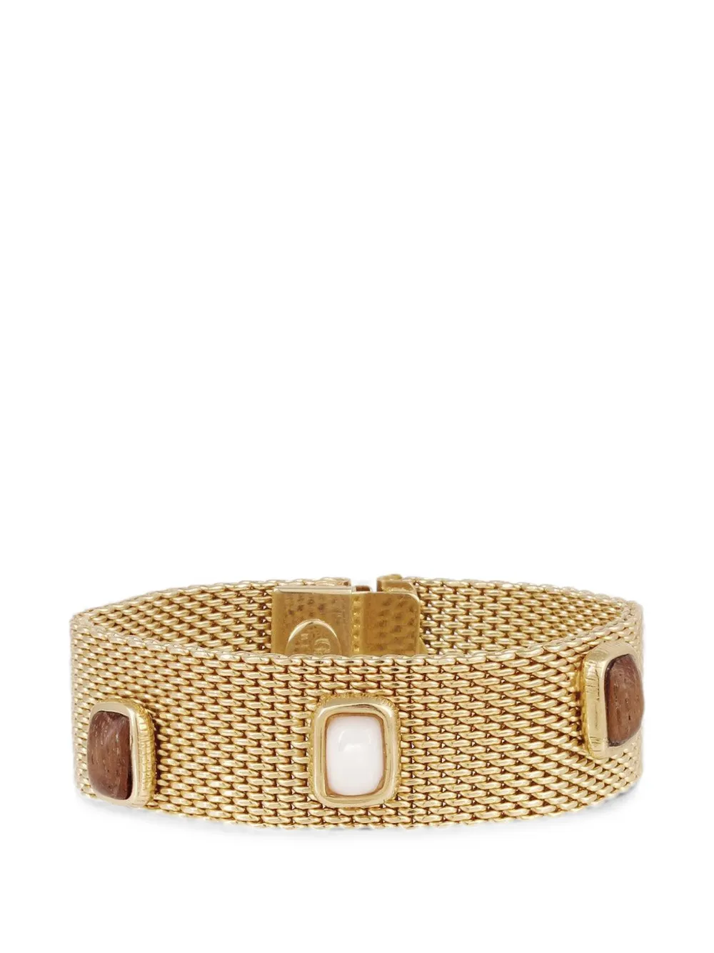 Gas Bijoux Totem mesh-chain bracelet - Oro