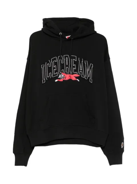 ICECREAM logo-patch drawstring hoodie