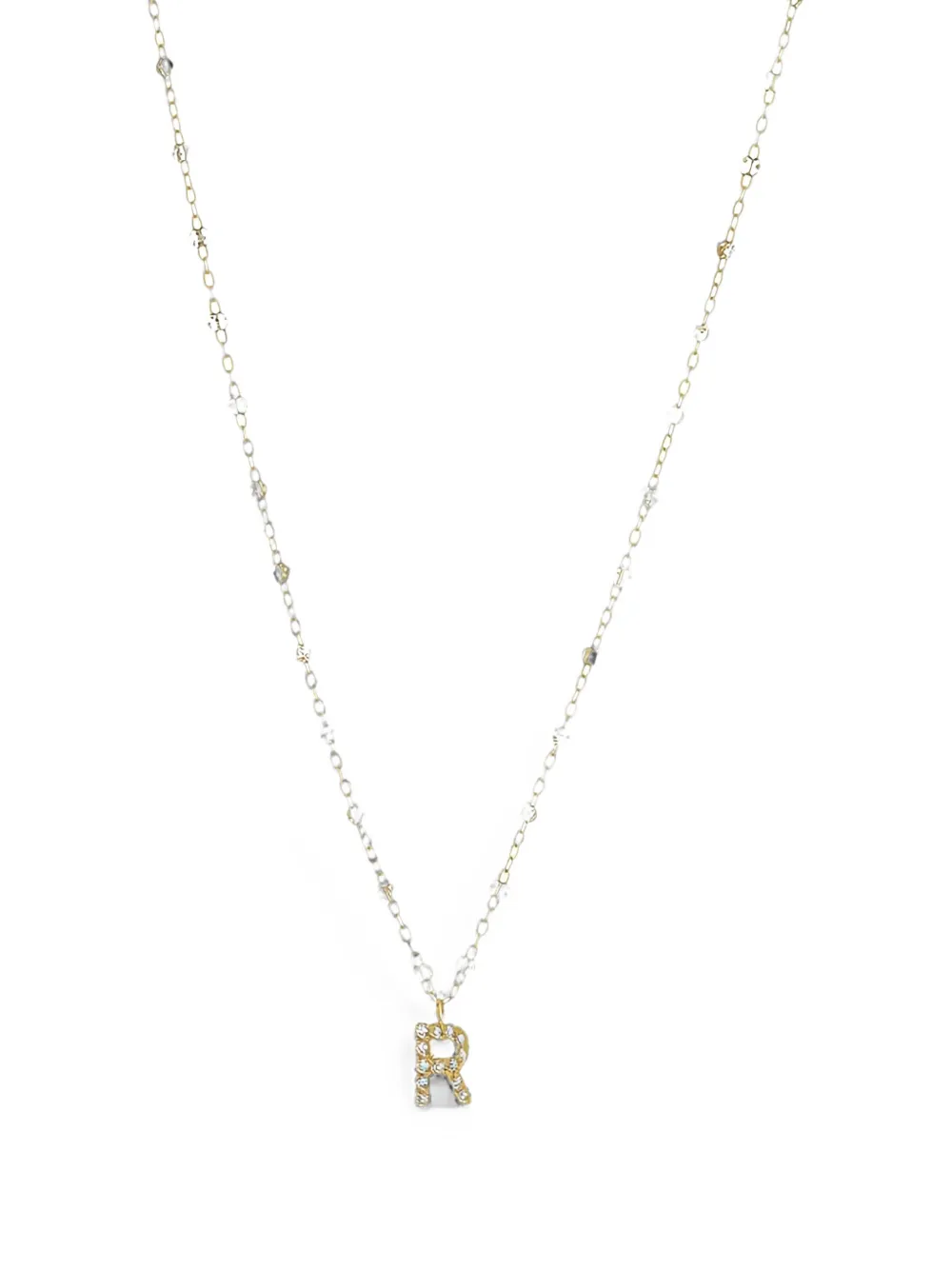Gigi Clozeau Halskette mit Diamantanhänger - Gold
