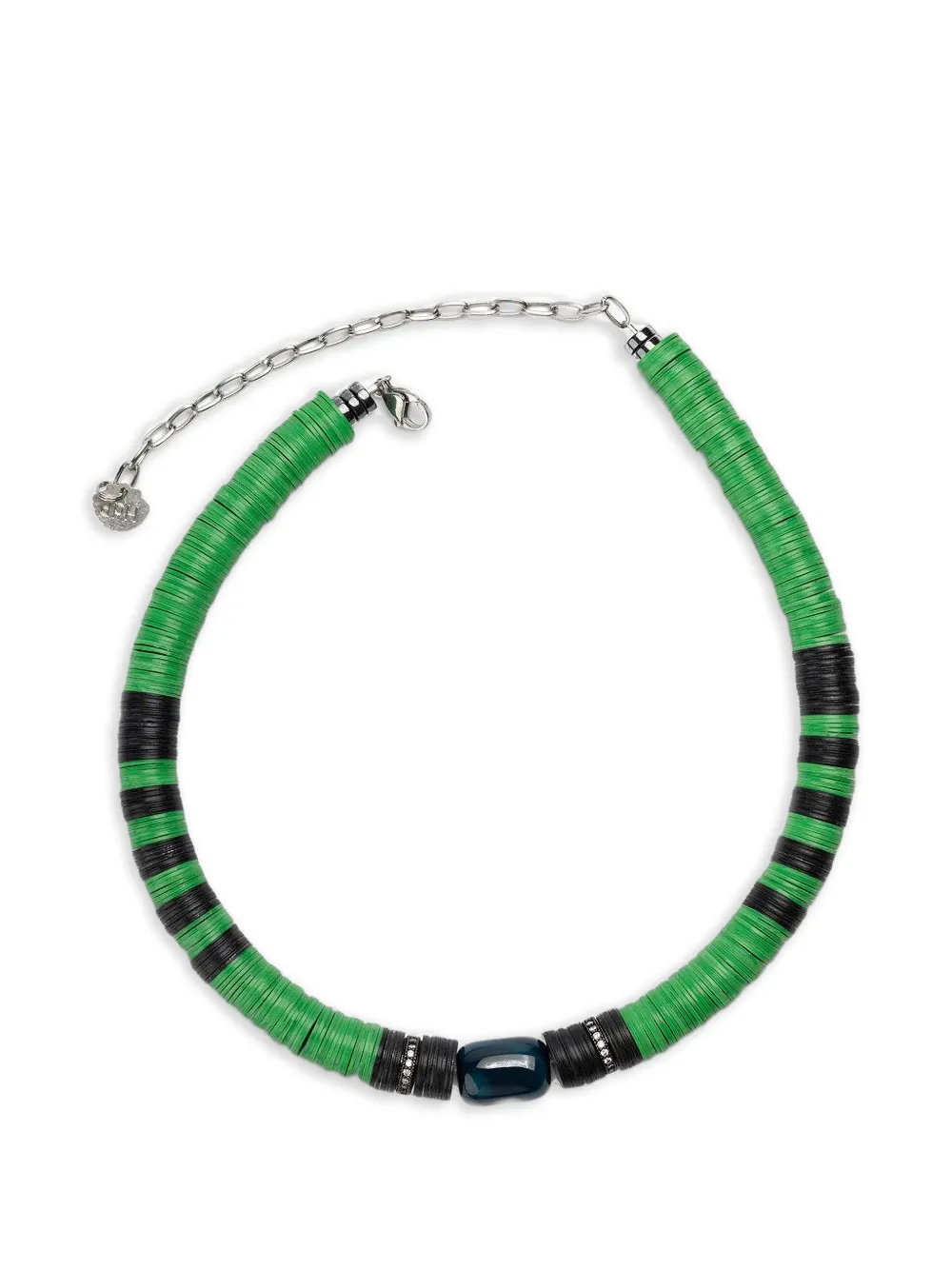 Hijas de Puka beaded necklace - Verde